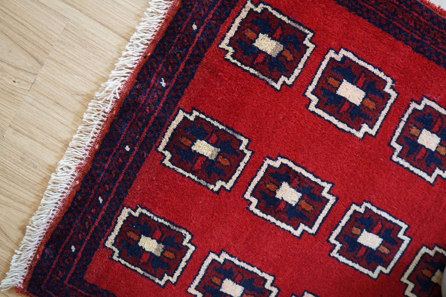 Collection トライバルラグ バルーチ族 手織り ペルシャ絨毯 100×51cm 新品未使用