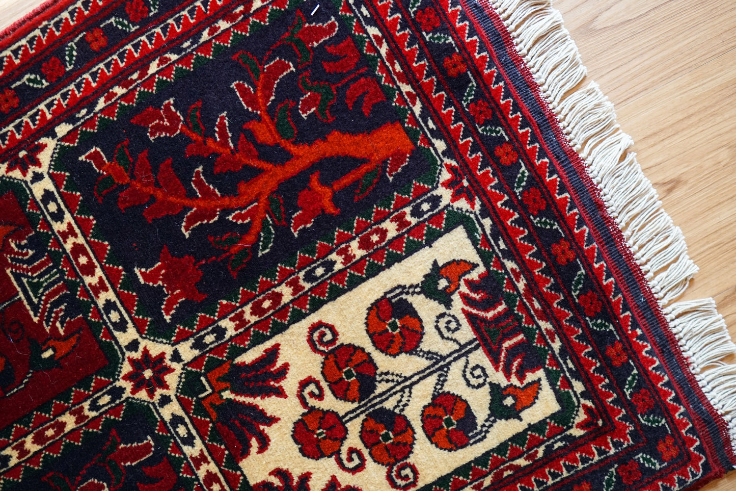 Collection アフガニスタン手織り絨毯 カールモハメディ 103×53cm, Decorworks