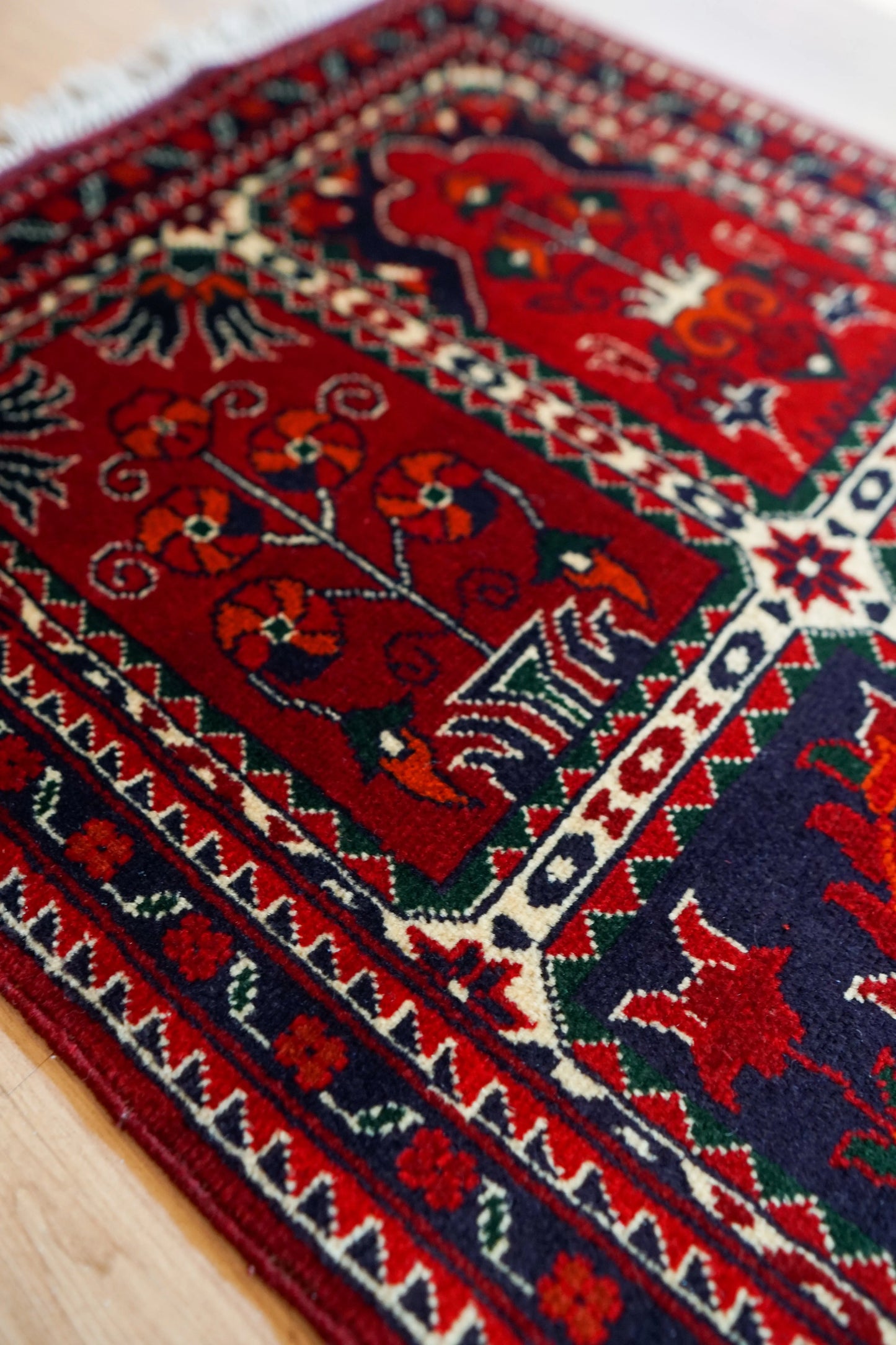 Collection アフガニスタン手織り絨毯 カールモハメディ 103×53cm, Decorworks