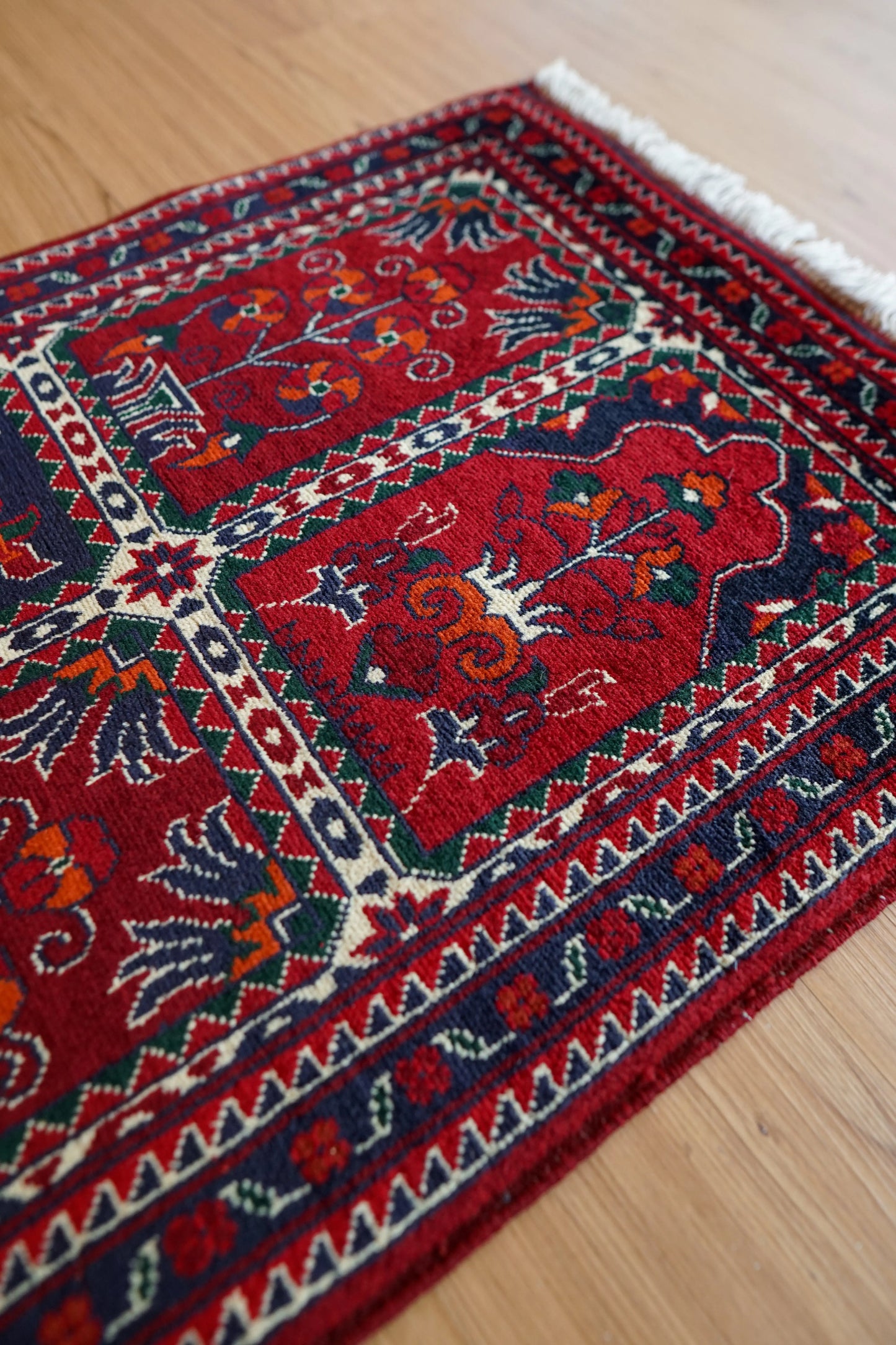 Collection アフガニスタン手織り絨毯 カールモハメディ 103×53cm, Decorworks