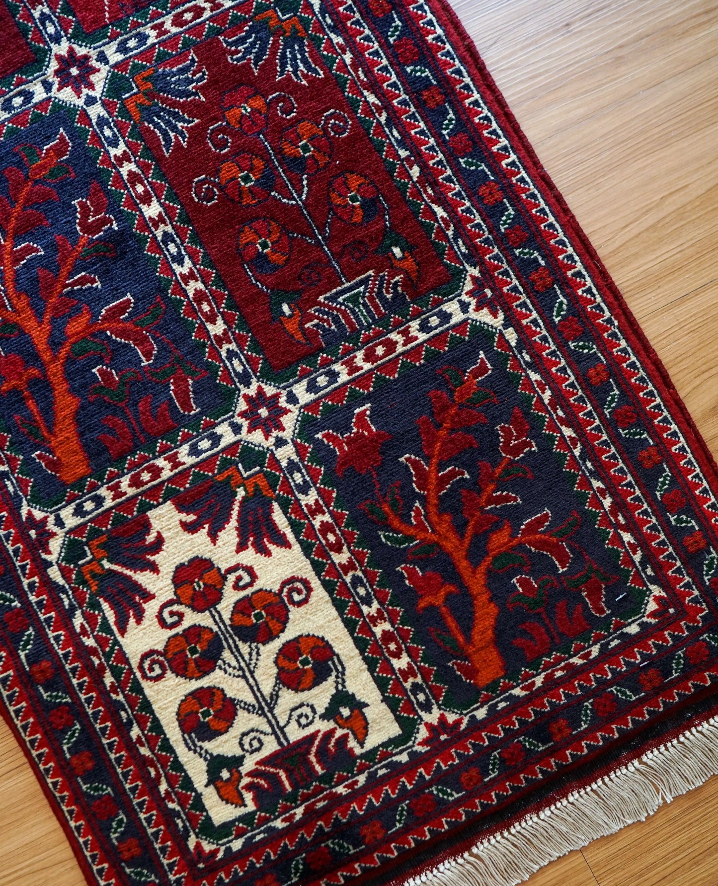 Collection アフガニスタン手織り絨毯 カールモハメディ 103×53cm, Decorworks