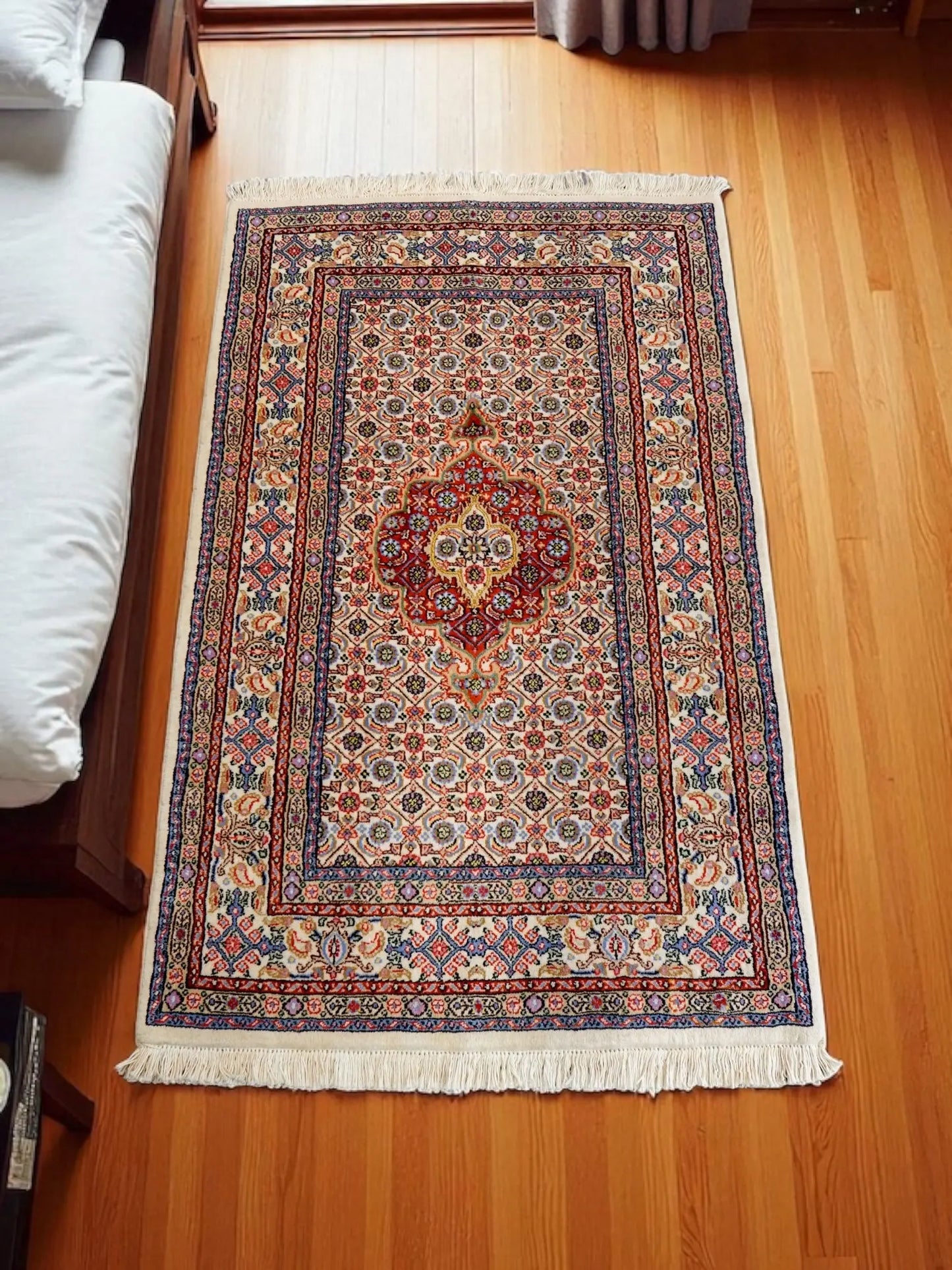122×77cm ペルシャ 手織り絨毯 Decorworks