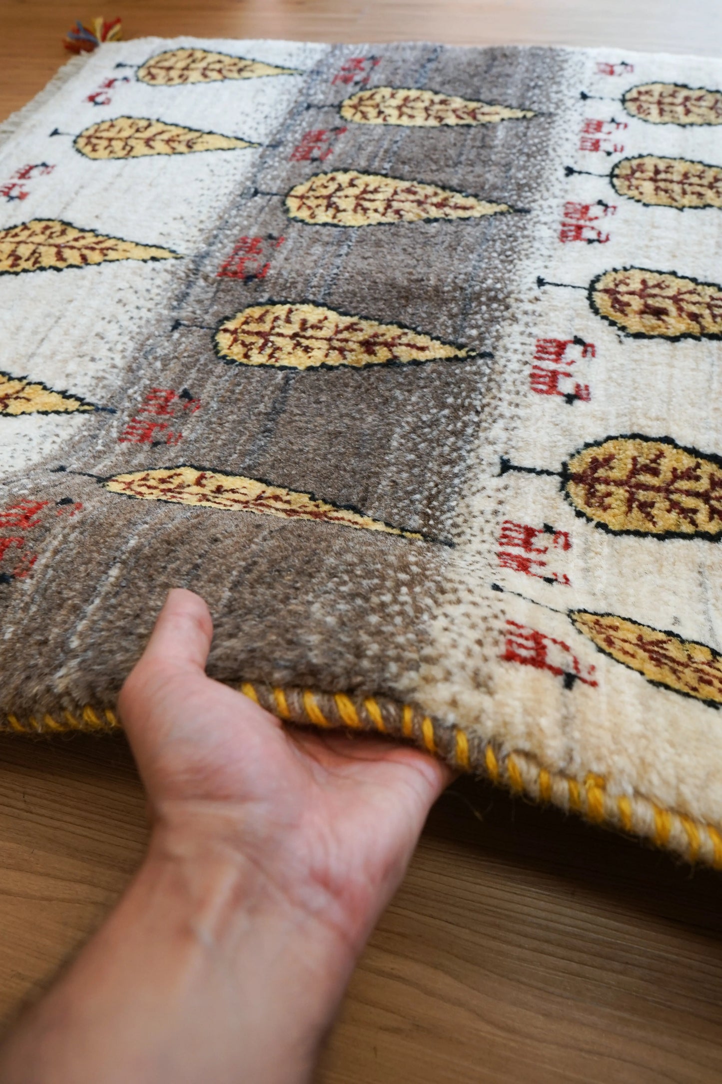ペルシャ ギャッベ 124×84cm Decorworks
