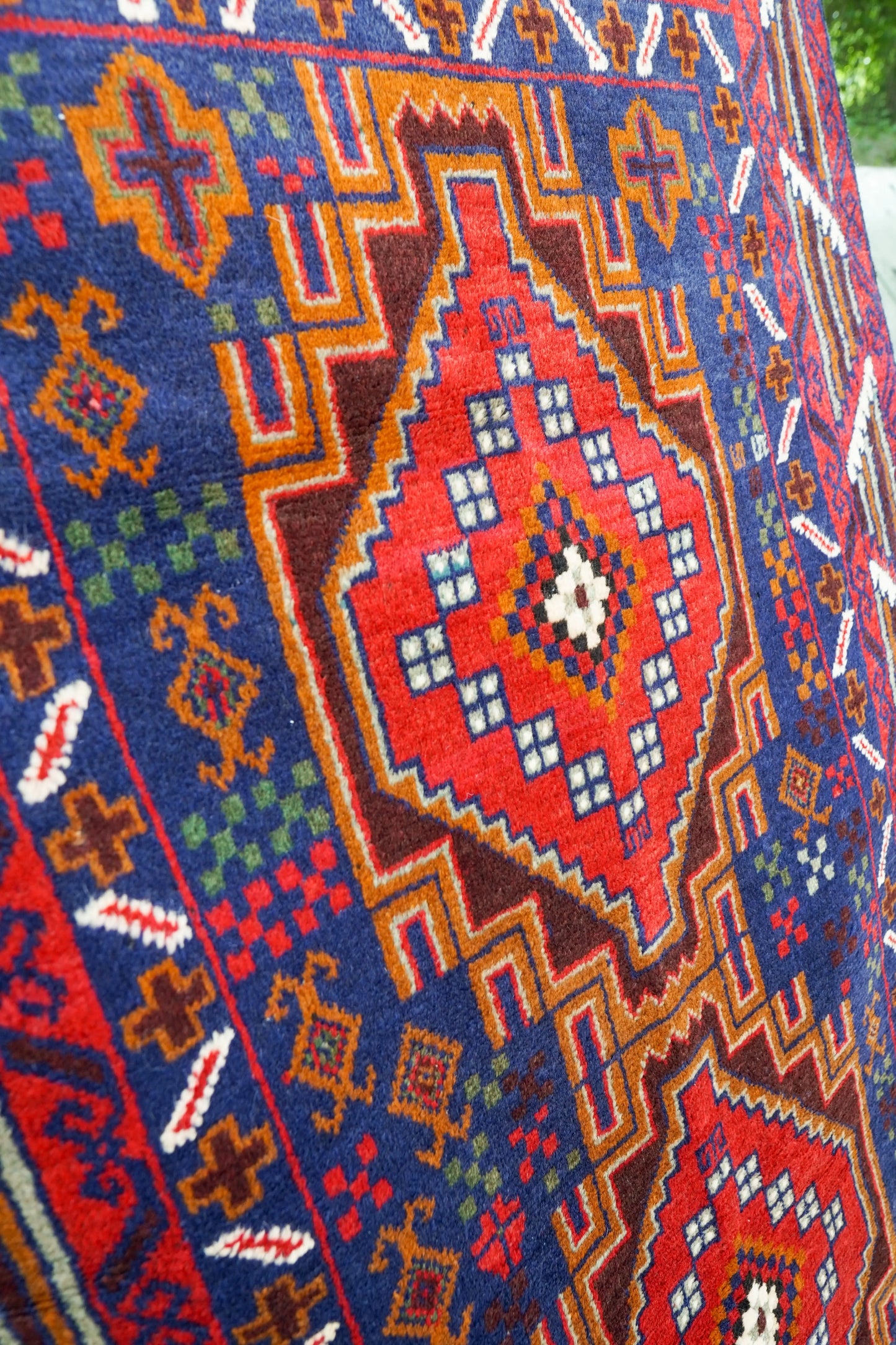 144×100cm Persian Antique Baluch rug Decorworks
