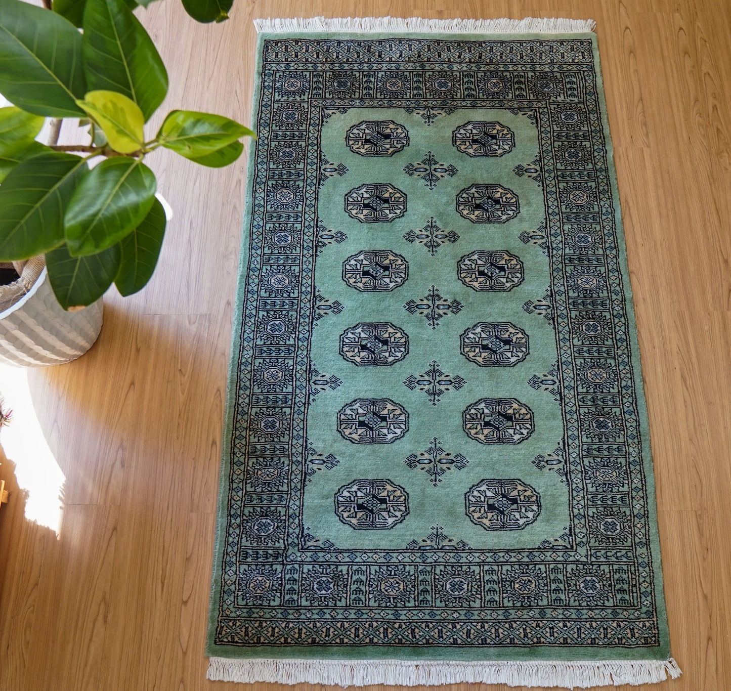 155×91cm トルクメン ボハララグ Decorworks