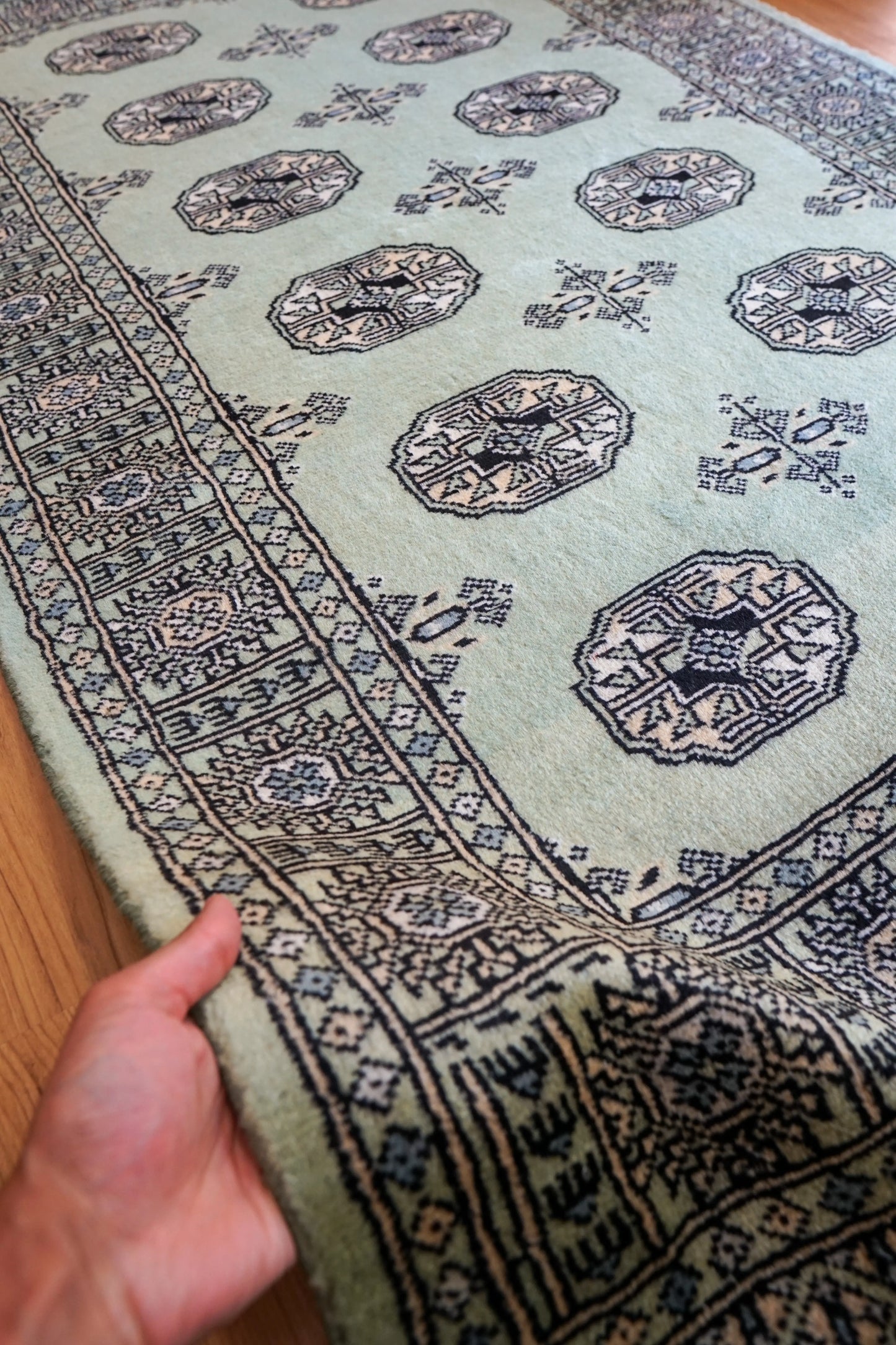 155×91cm トルクメン ボハララグ Decorworks