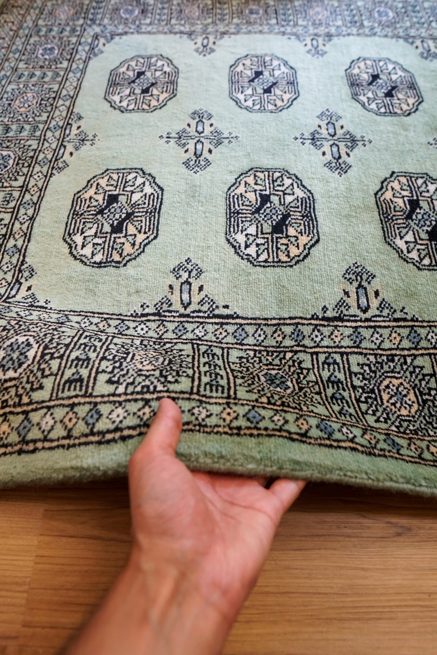155×91cm トルクメン ボハララグ Decorworks