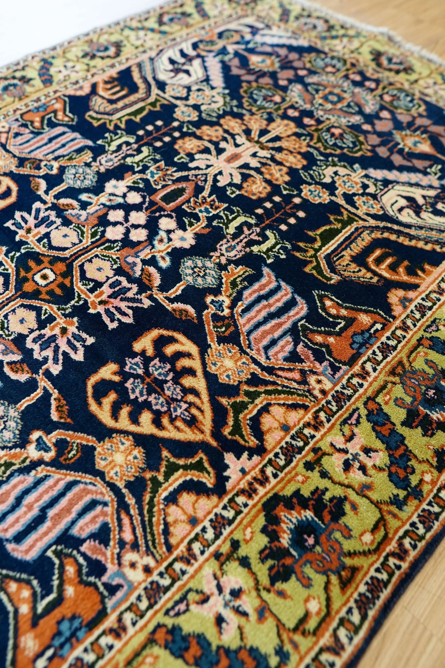 Collection ペルシャ手織り絨毯 バルーチ トライバルラグ ウール 157×91cm