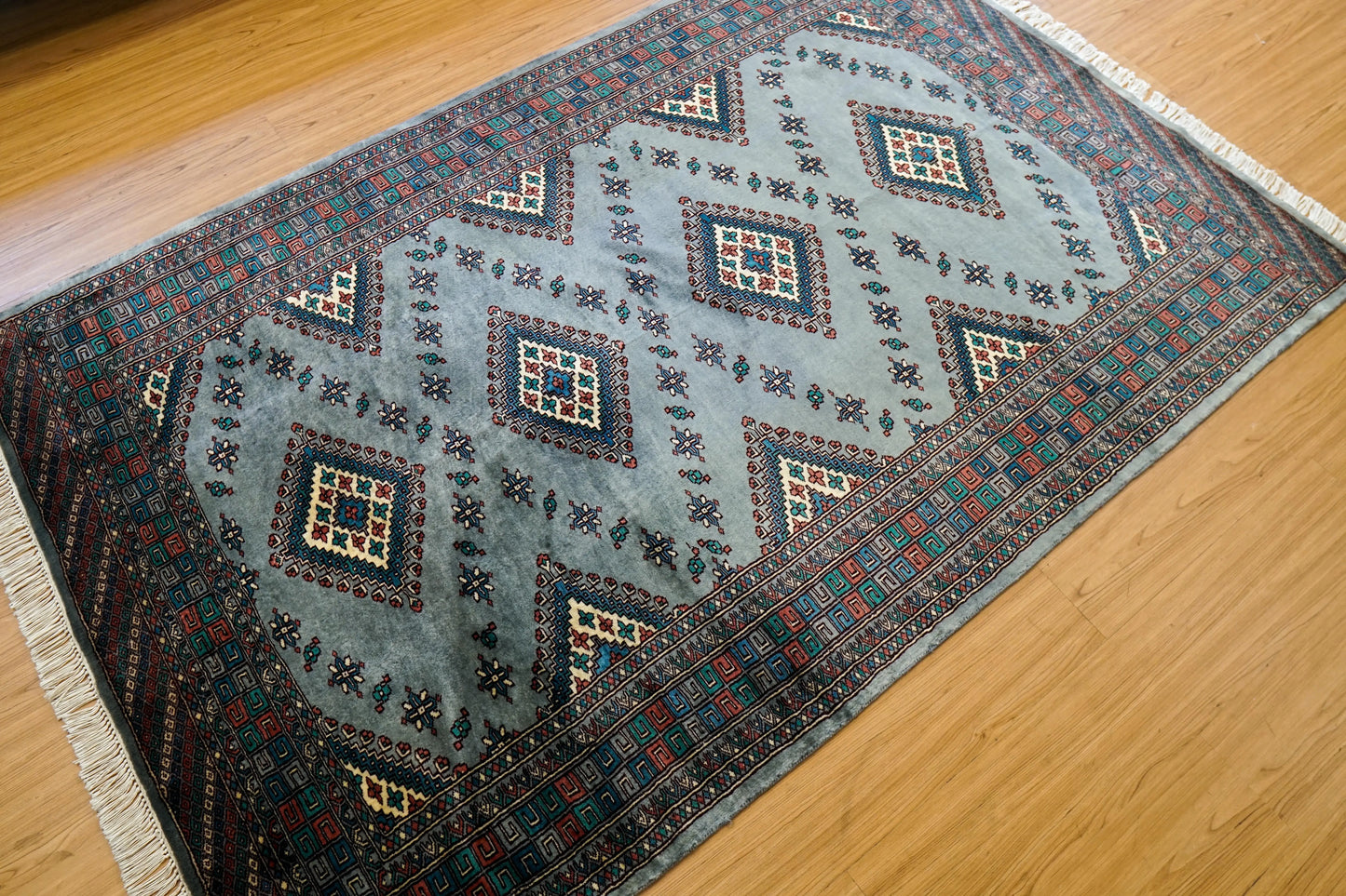 パキスタン手織り絨毯 191×121cm Decorworks