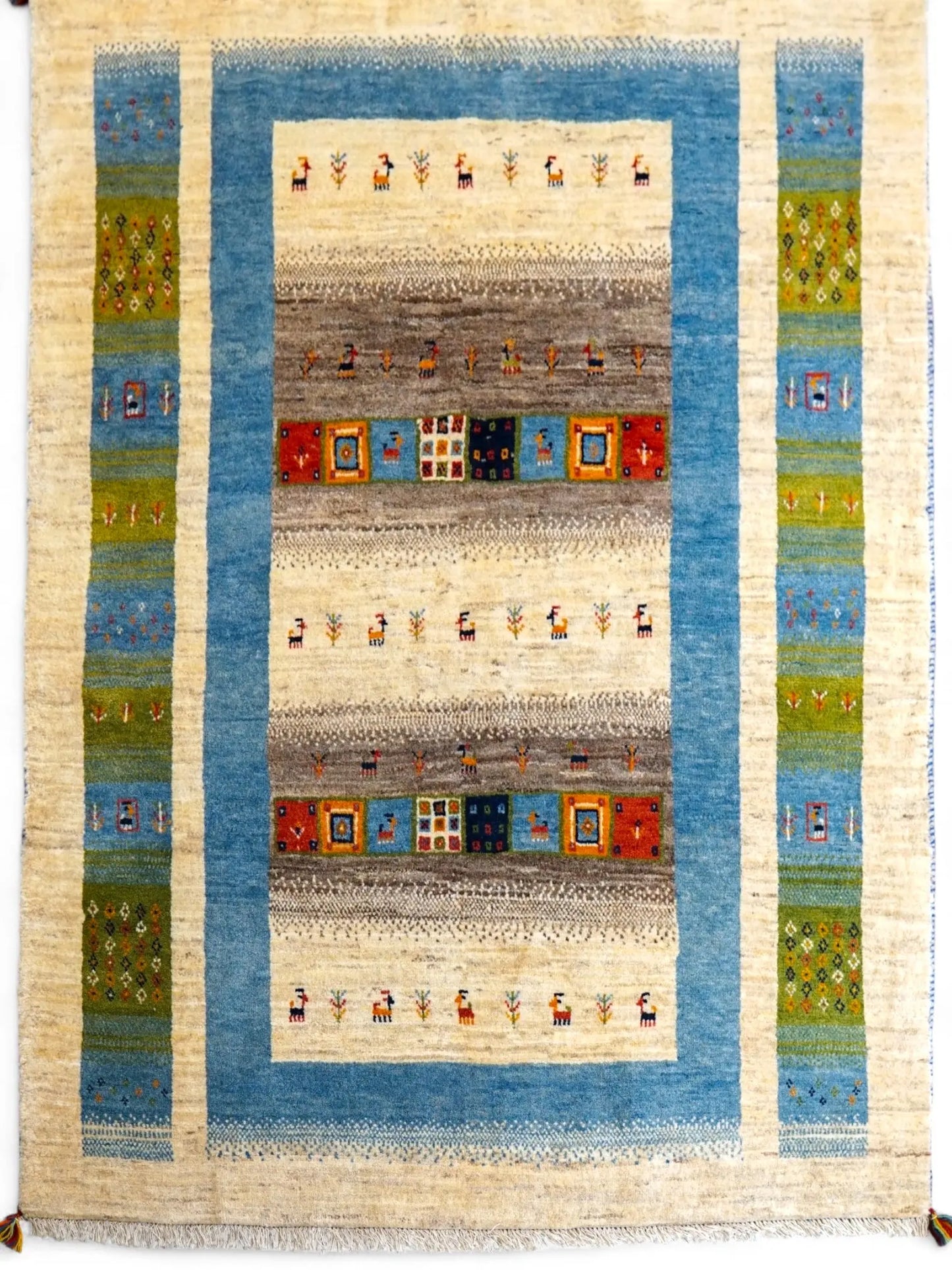 200×159cm ペルシャ手織りギャッベ Decorworks