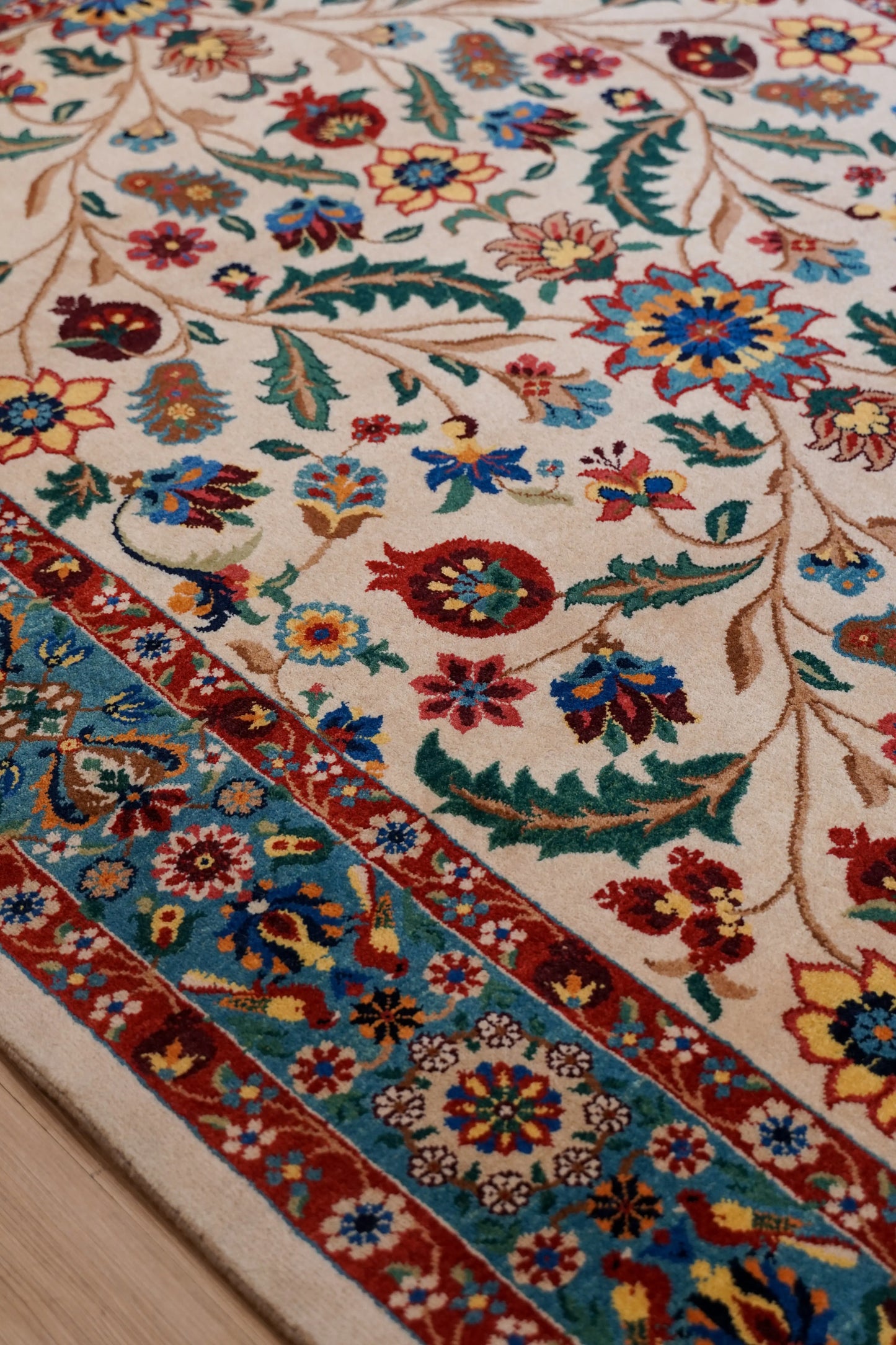 210×160cm ペルシャ バラミン産 手織り絨毯 Decorworks