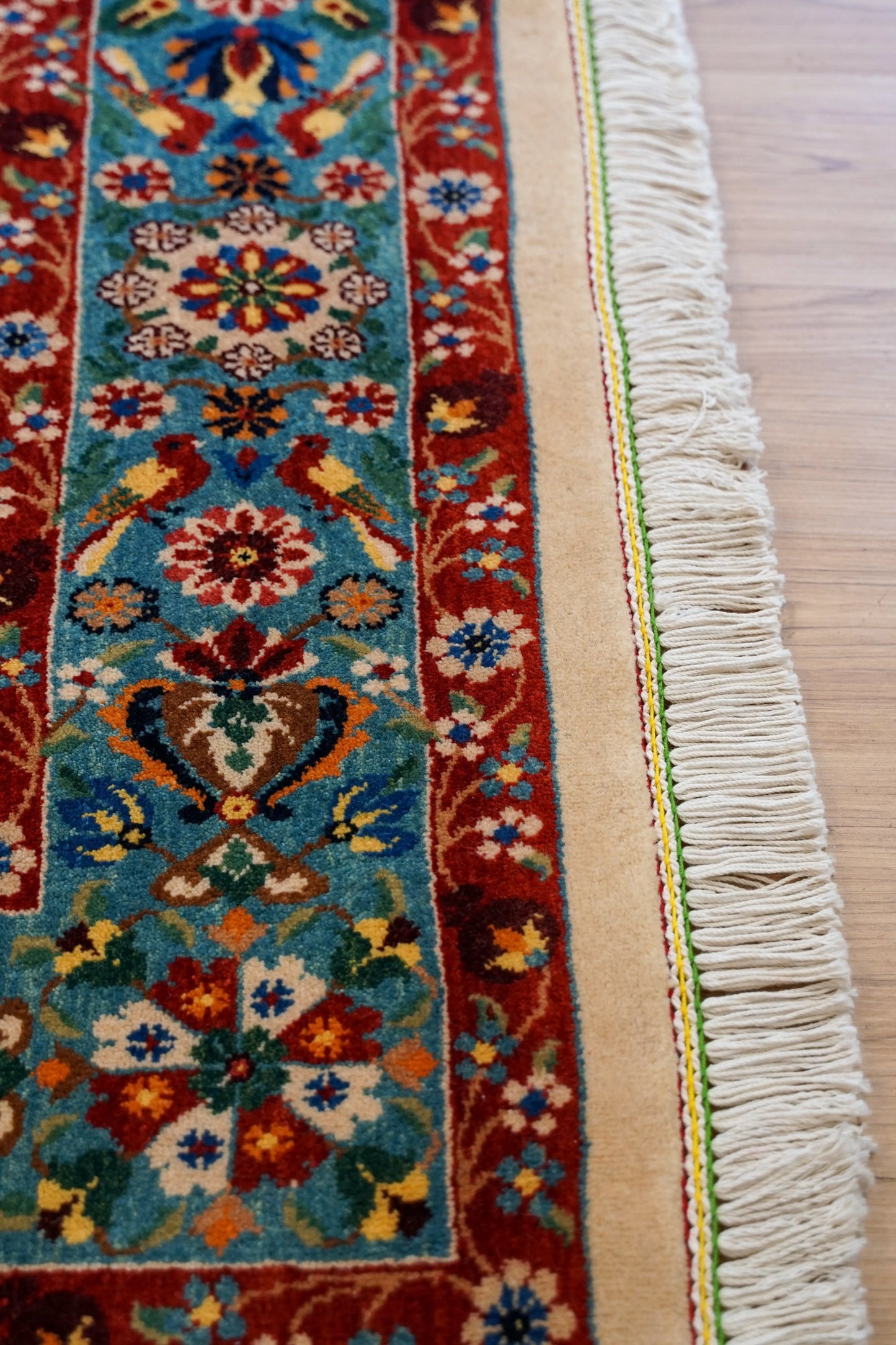 210×160cm ペルシャ バラミン産 手織り絨毯 Decorworks