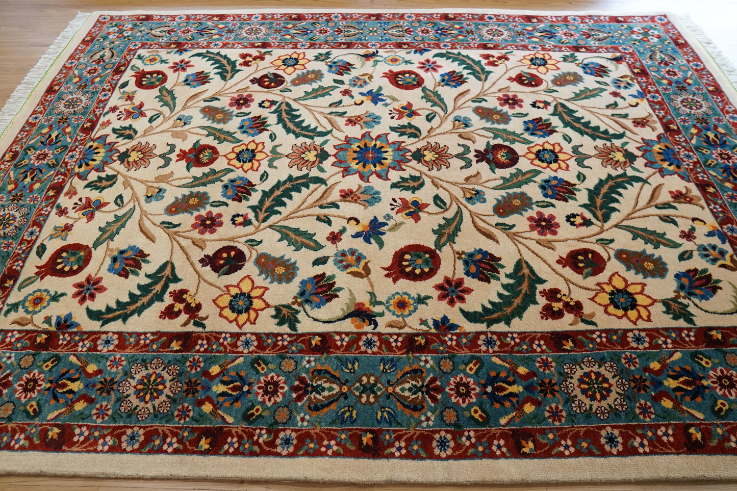 210×160cm ペルシャ バラミン産 手織り絨毯 Decorworks