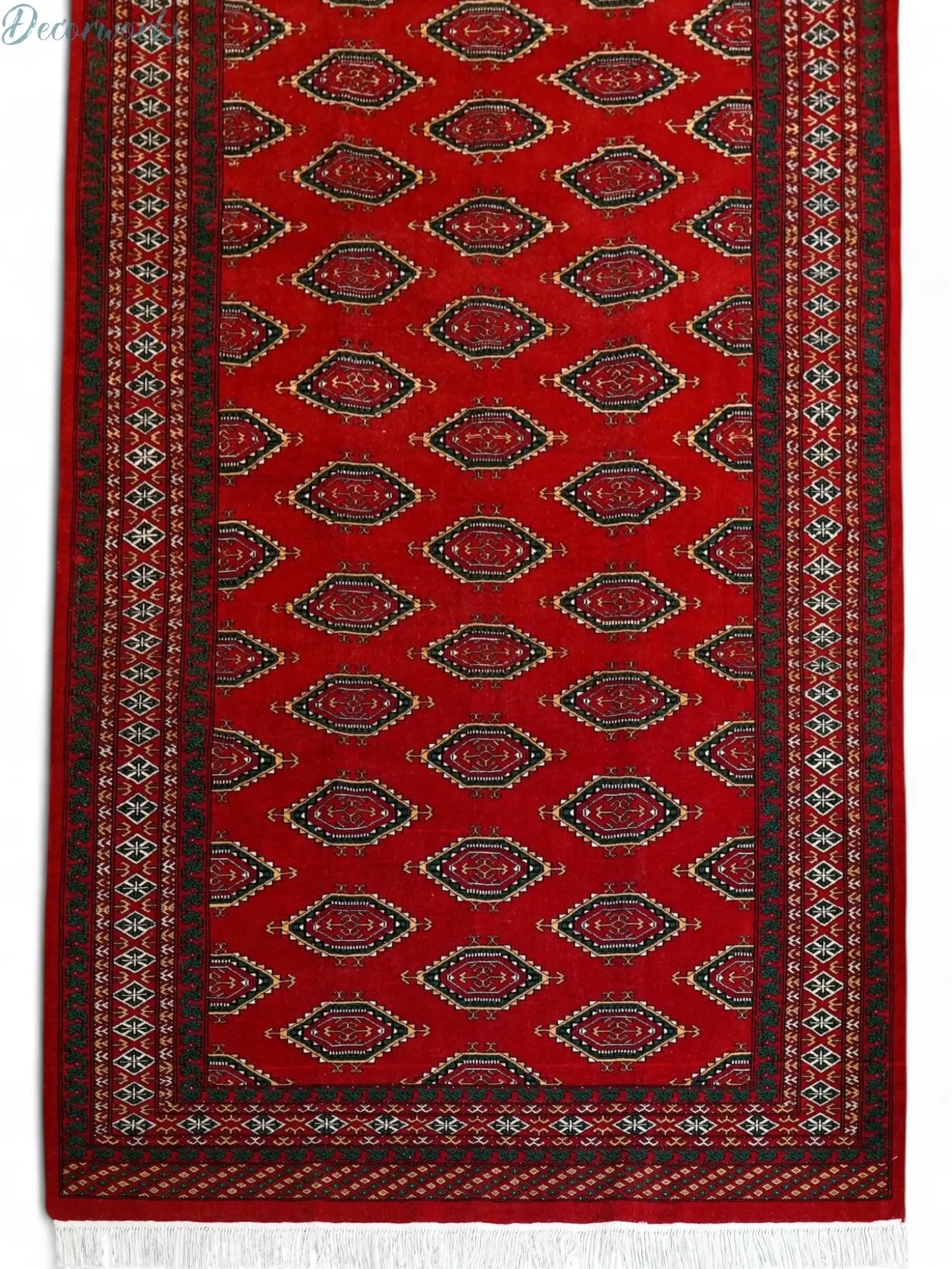 219×138cm パキスタン手織り絨毯 Decorworks