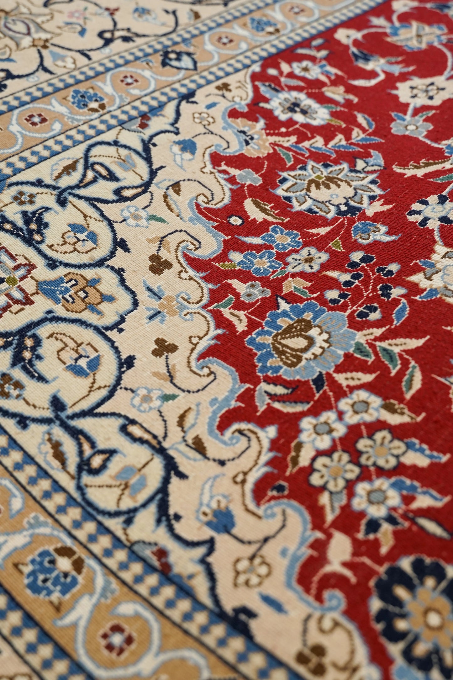 237×146cm ナイン産ペルシャ絨毯 6La Decorworks