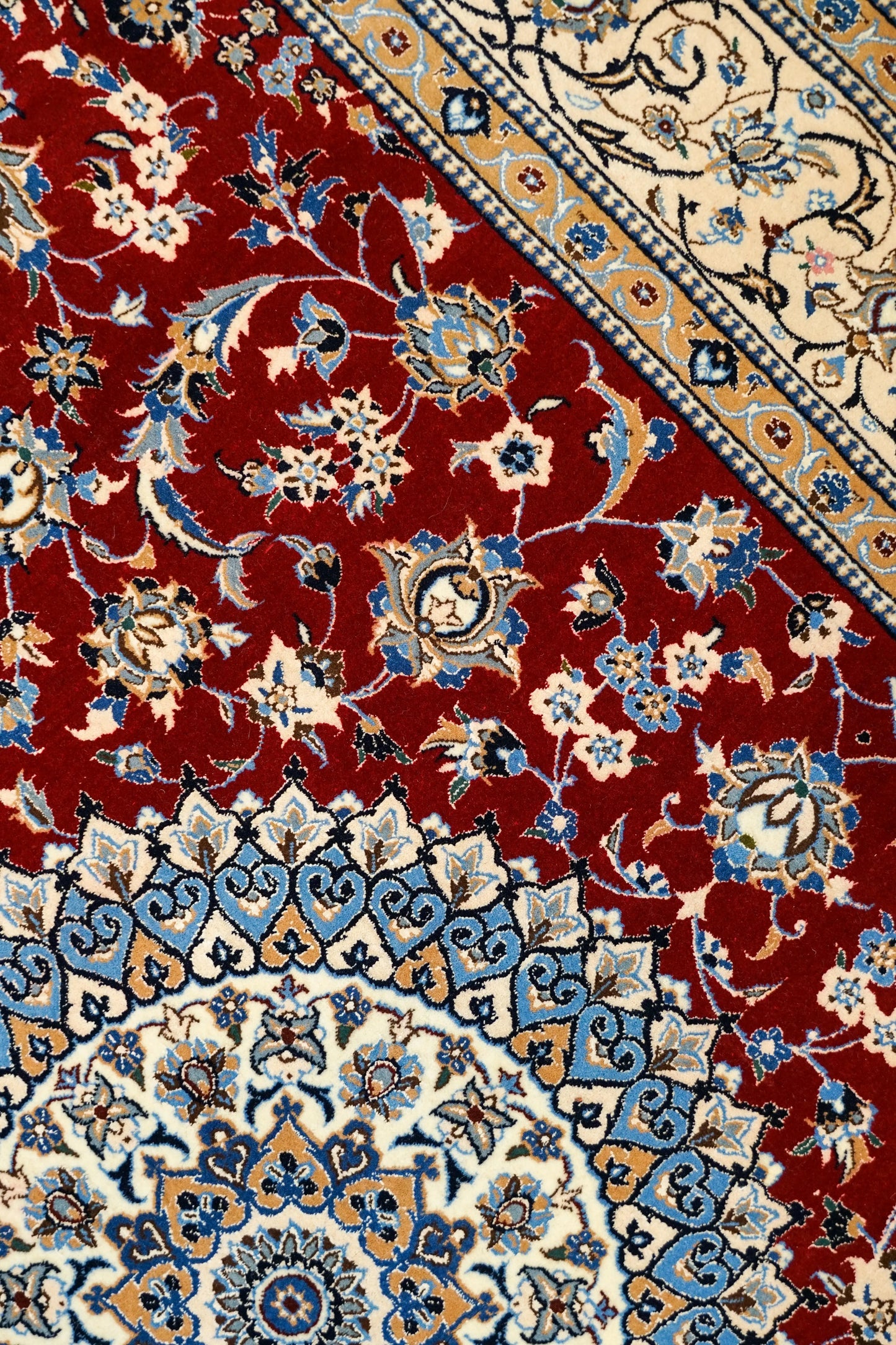237×146cm ナイン産ペルシャ絨毯 6La Decorworks
