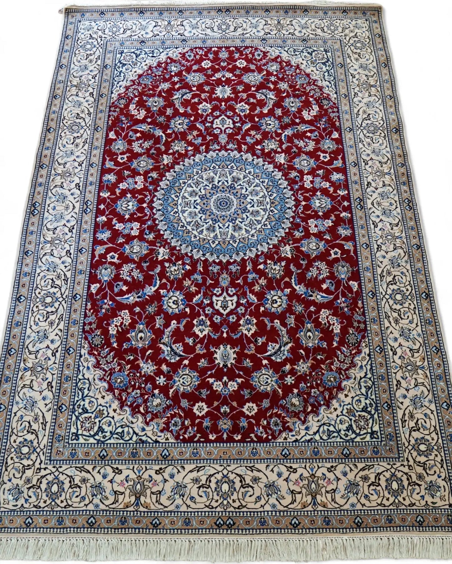 237×146cm ナイン産ペルシャ絨毯 6La Decorworks