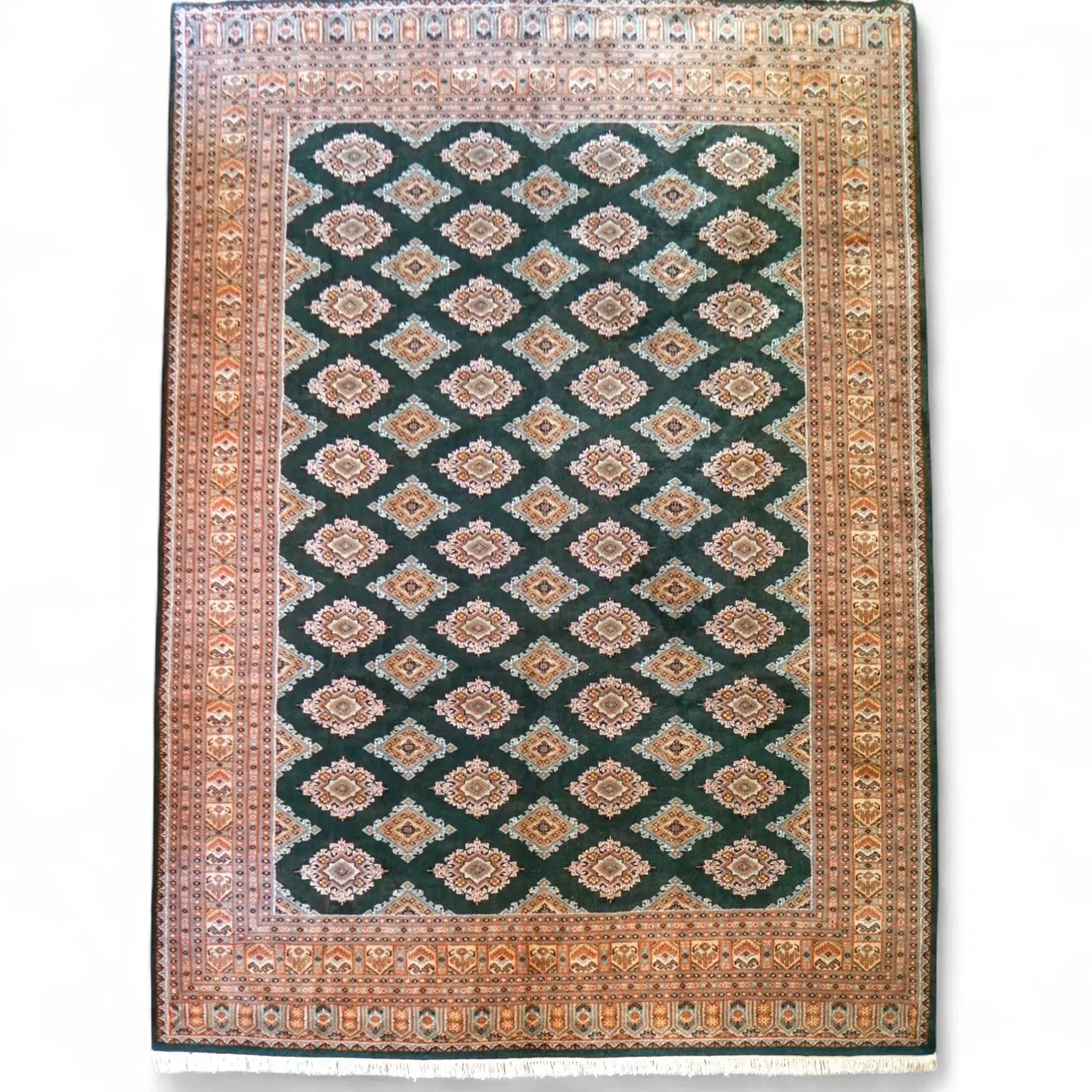 250×200cm【パキスタン手織り絨毯 Decorworks
