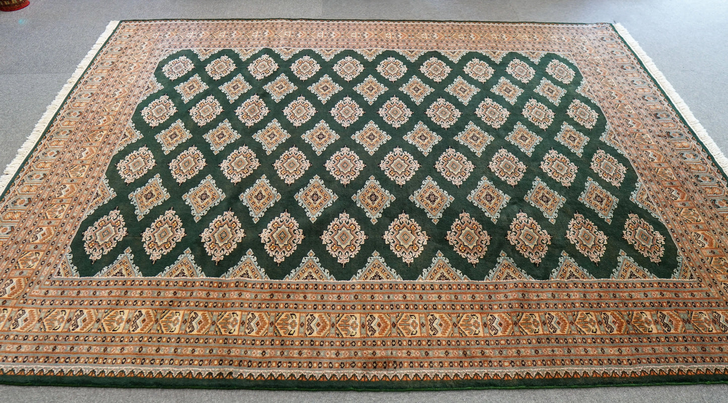 250×200cm【パキスタン手織り絨毯 Decorworks