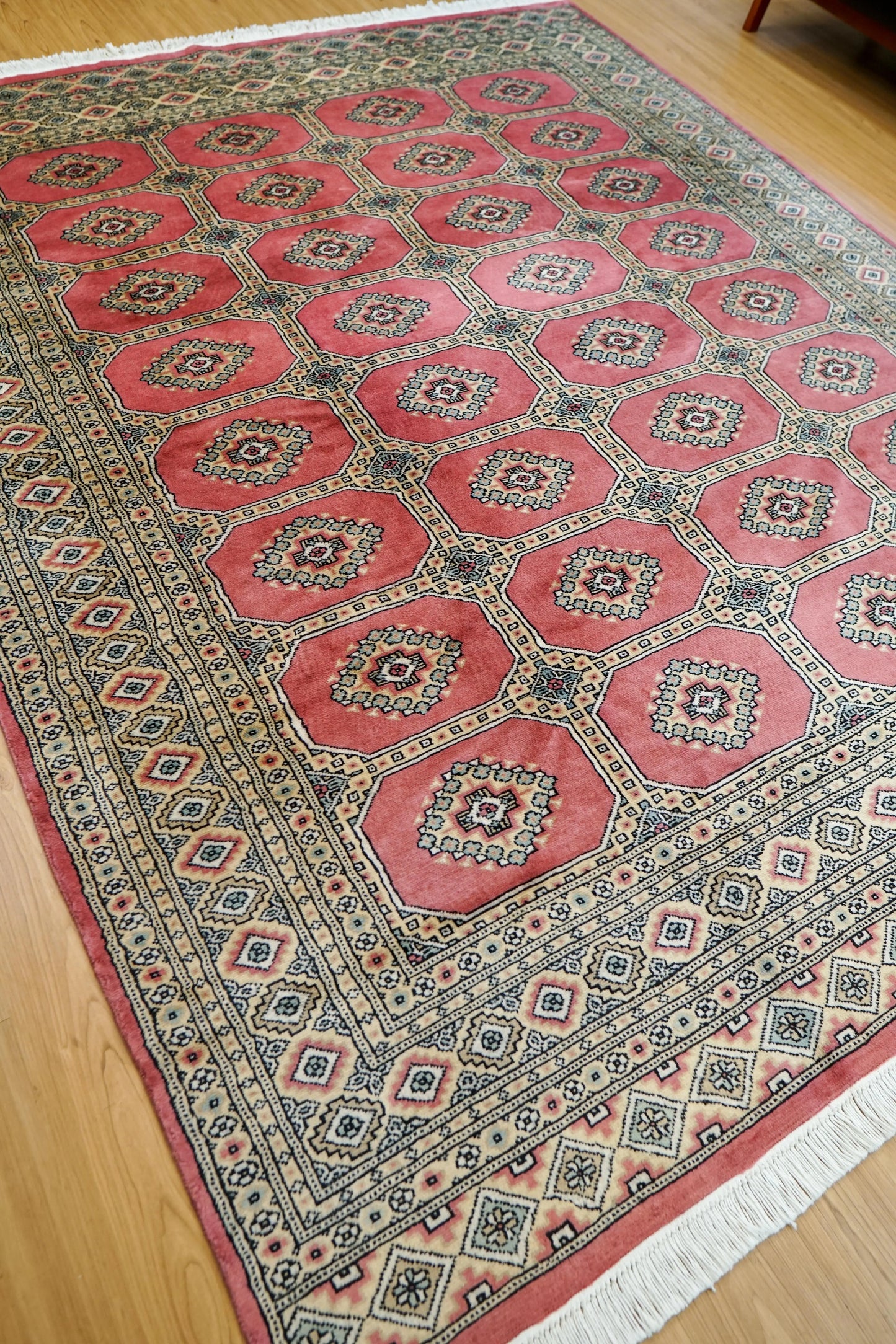 Collection パキスタン手織り絨毯 ジャルダール柄 高級ウール 255×205cm