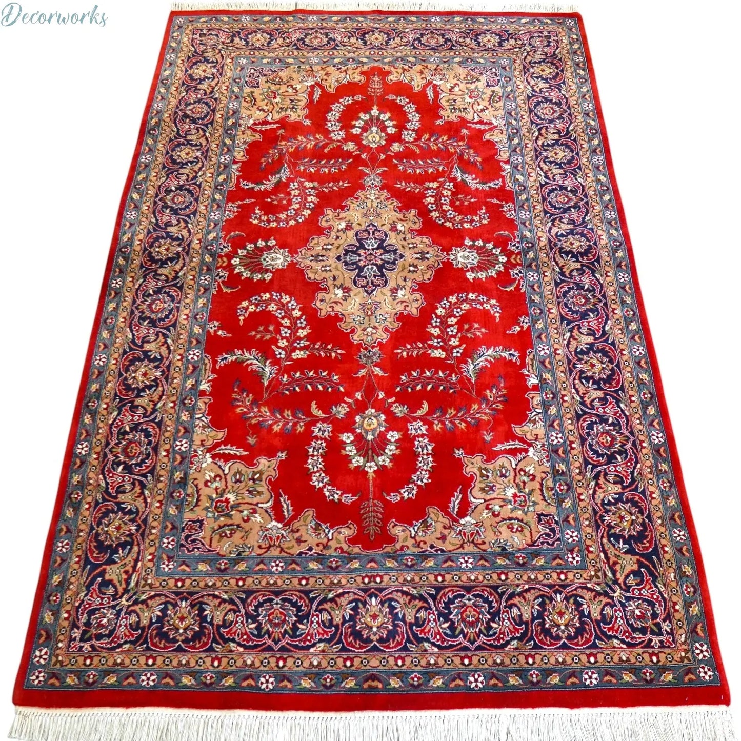 256×154cm ペルシャ手織り絨毯 - Decorworks