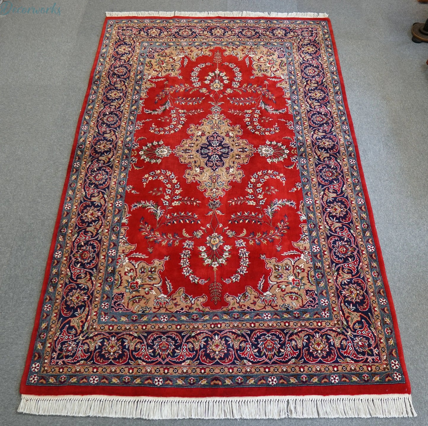 256×154cm ペルシャ手織り絨毯 - Decorworks