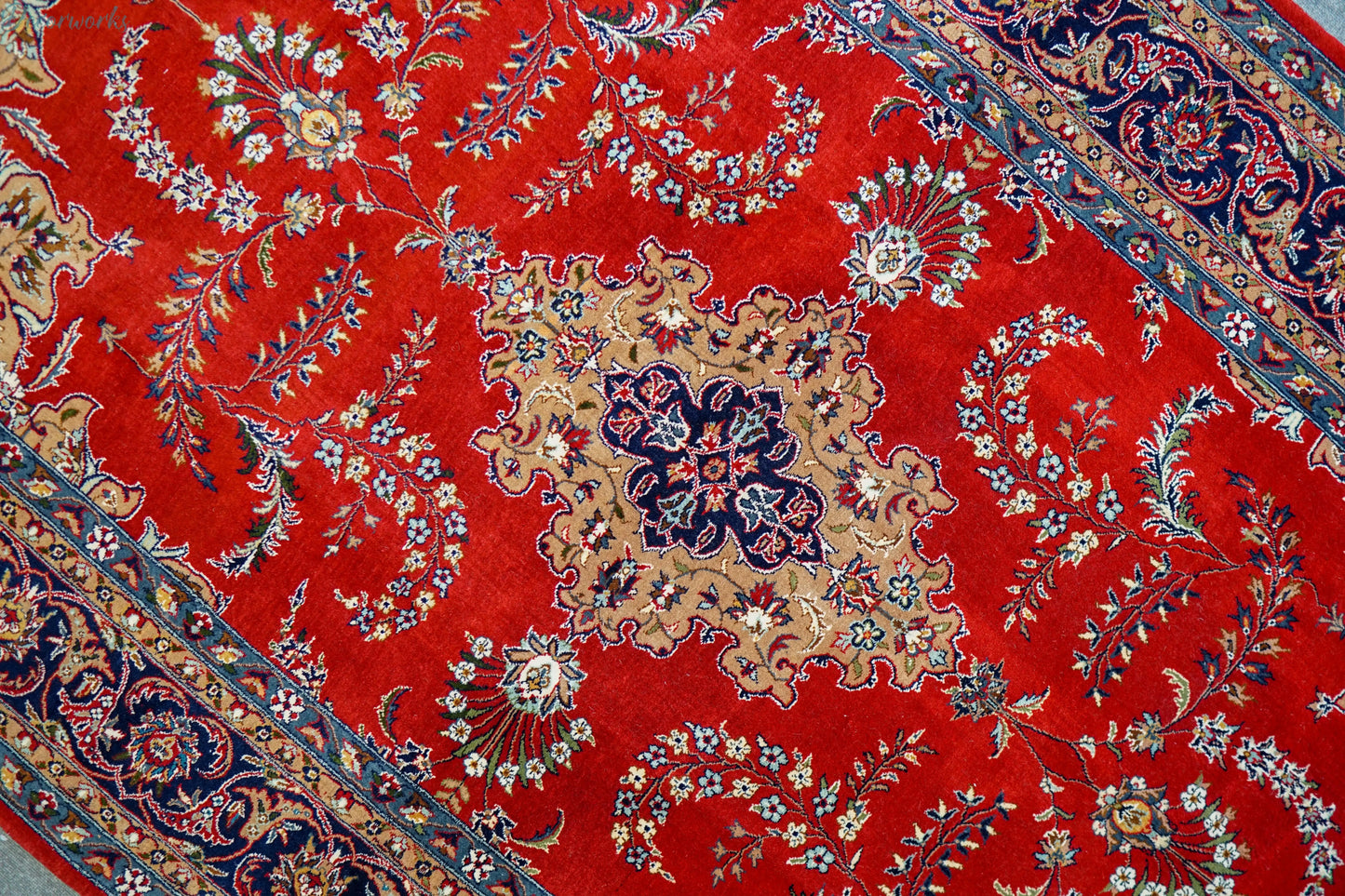 256×154cm ペルシャ手織り絨毯 - Decorworks