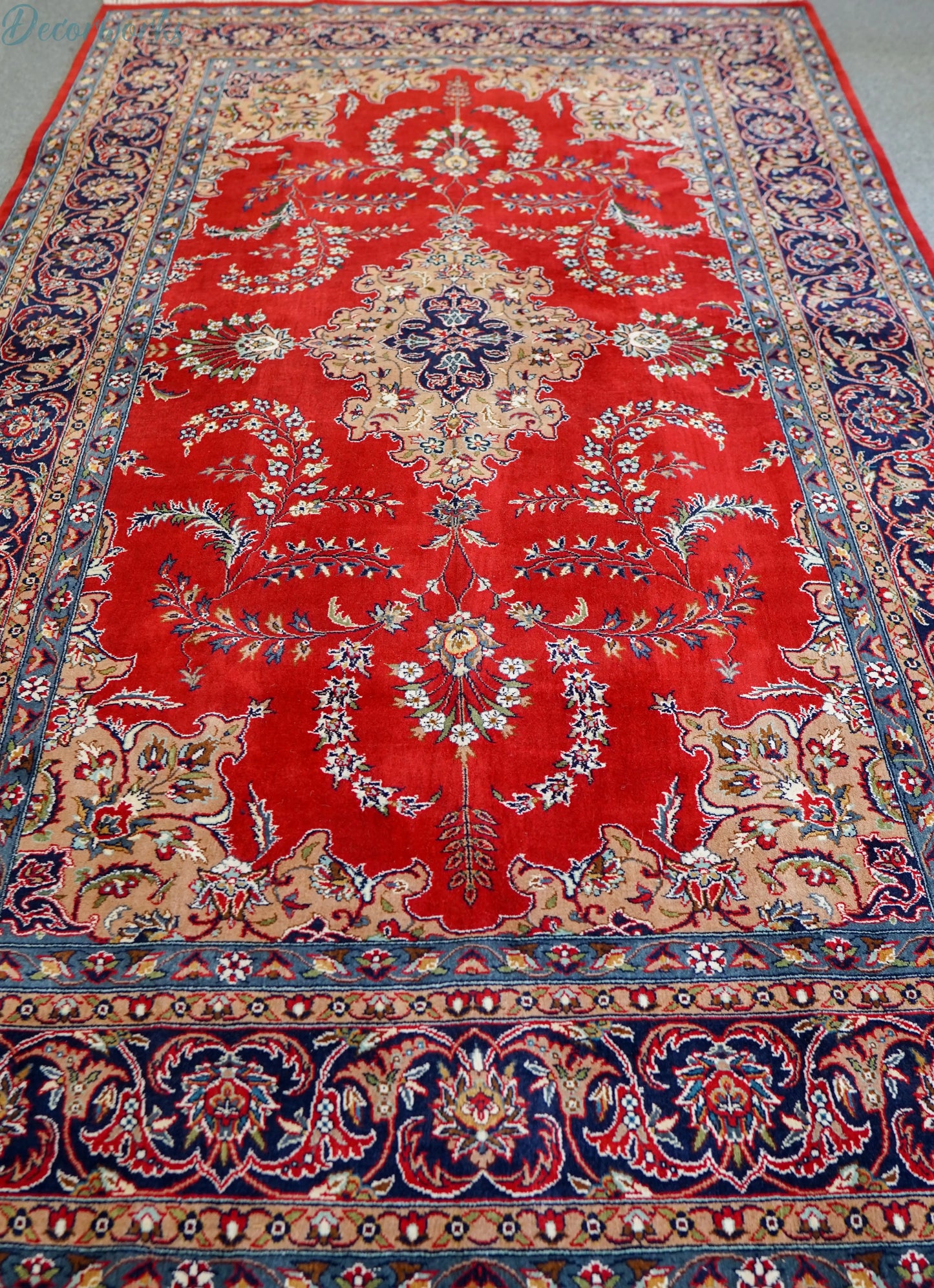 256×154cm ペルシャ手織り絨毯 - Decorworks