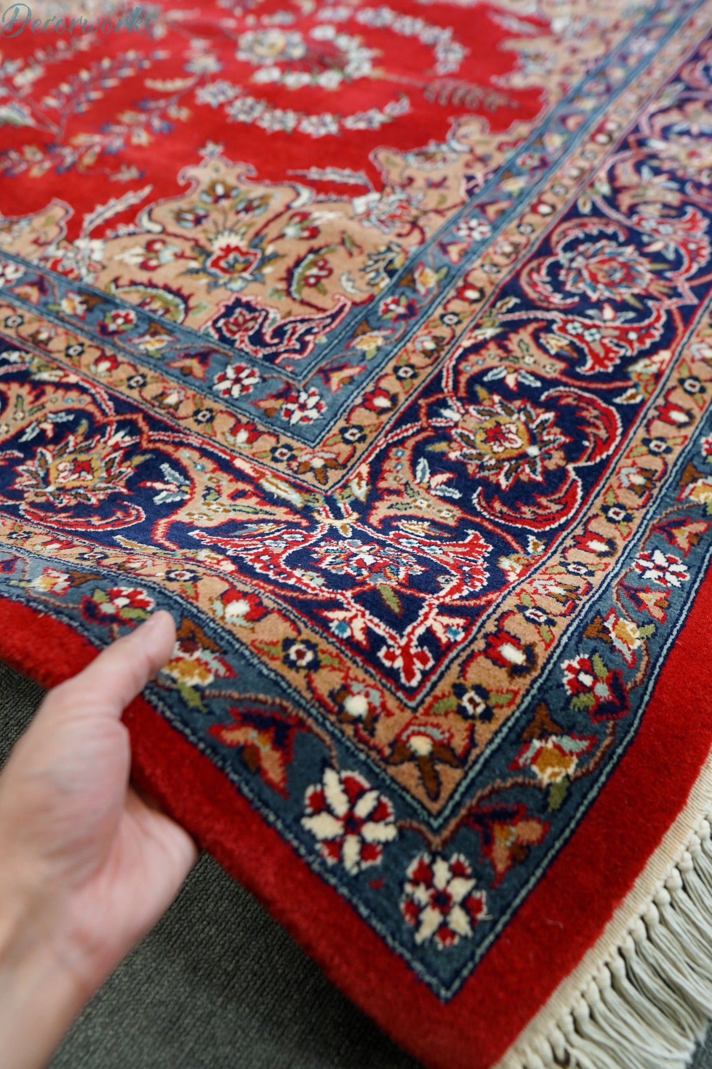 256×154cm ペルシャ手織り絨毯 - Decorworks