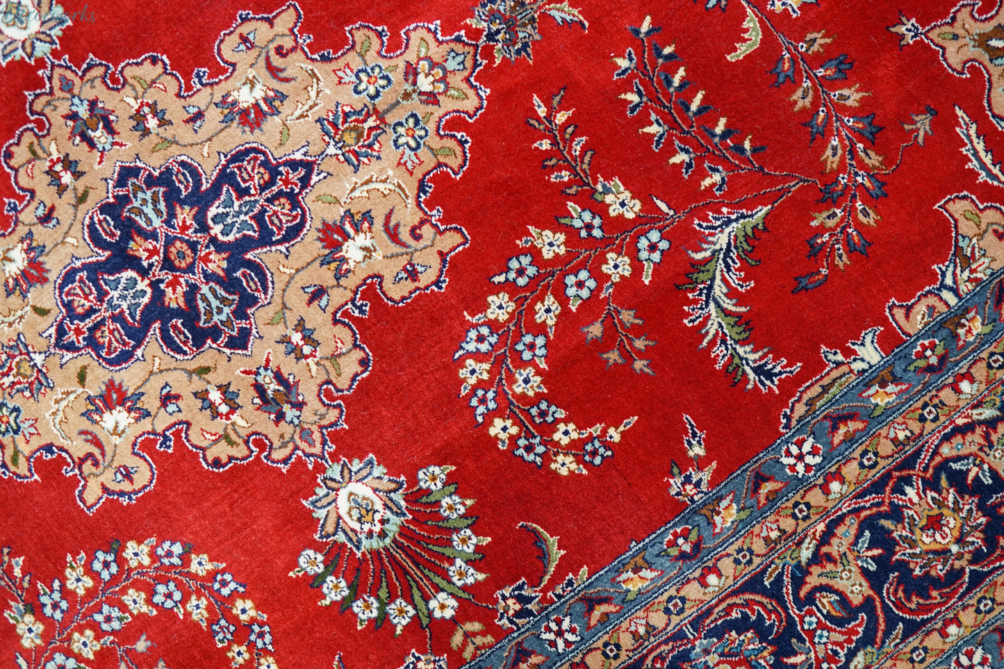 256×154cm ペルシャ手織り絨毯 - Decorworks