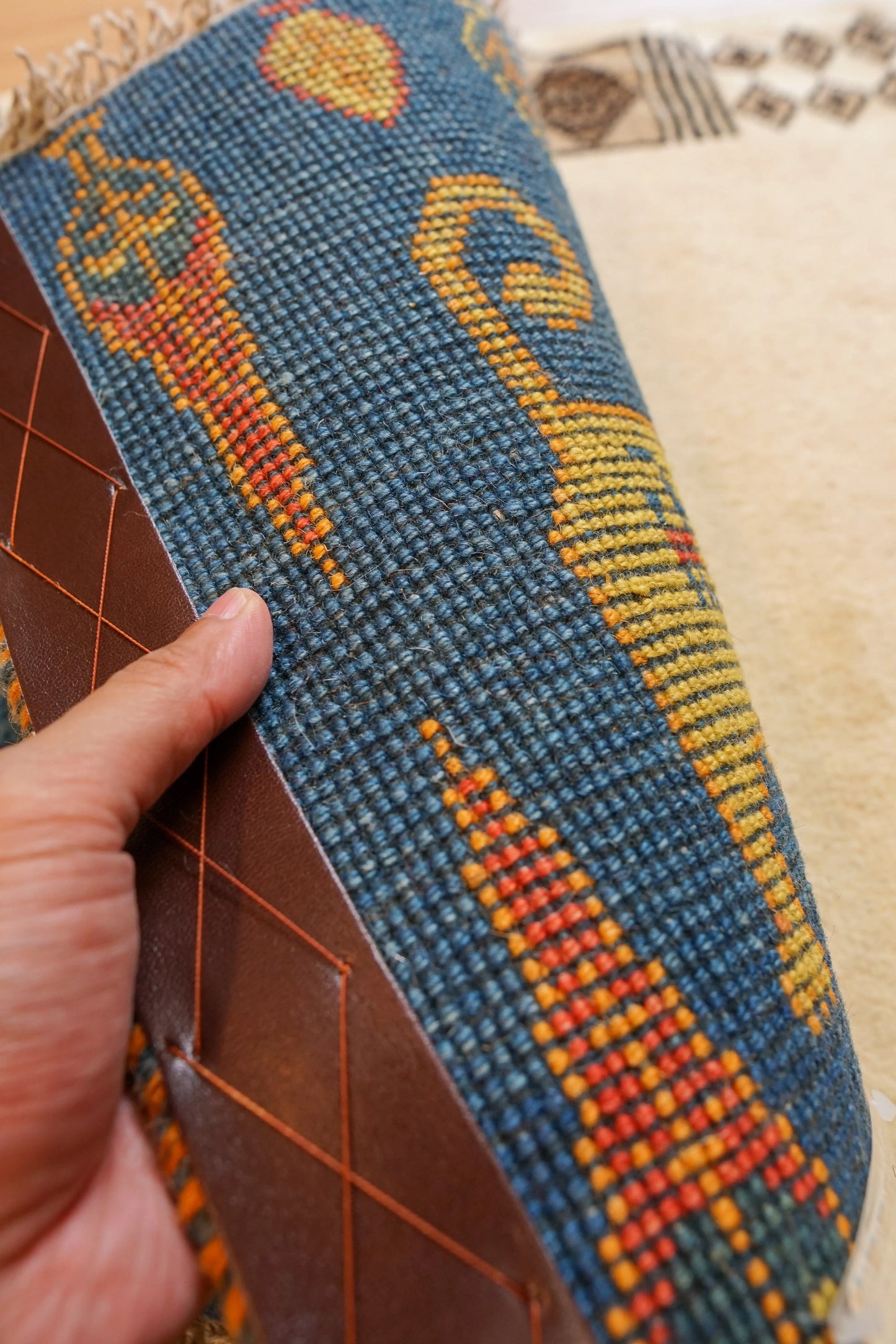 ペルシャ ギャッベ アマレ族 ギャベ40×40cm Decorworks