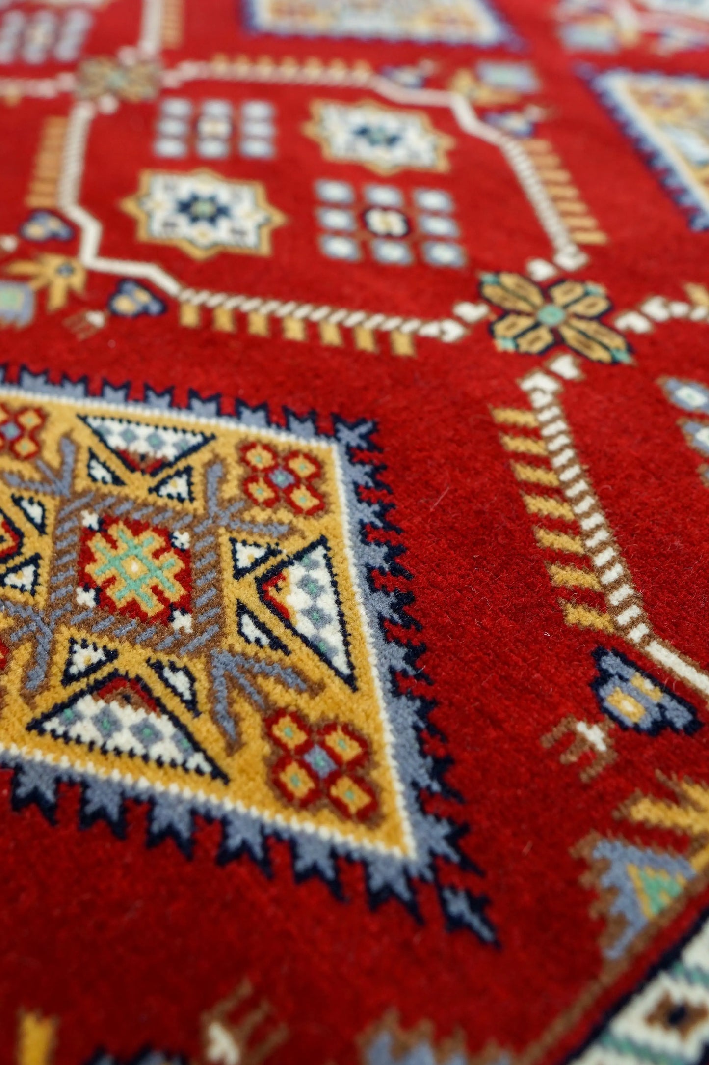 300×80cm パキスタン手織り絨毯 ランナー Decorworks