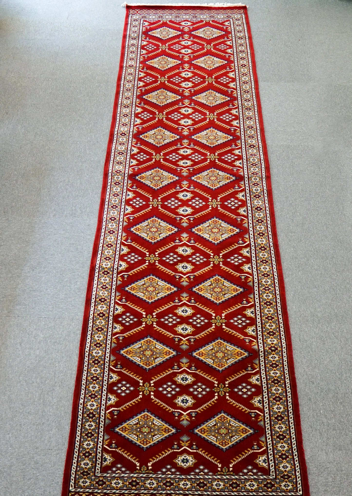 300×80cm パキスタン手織り絨毯 ランナー Decorworks