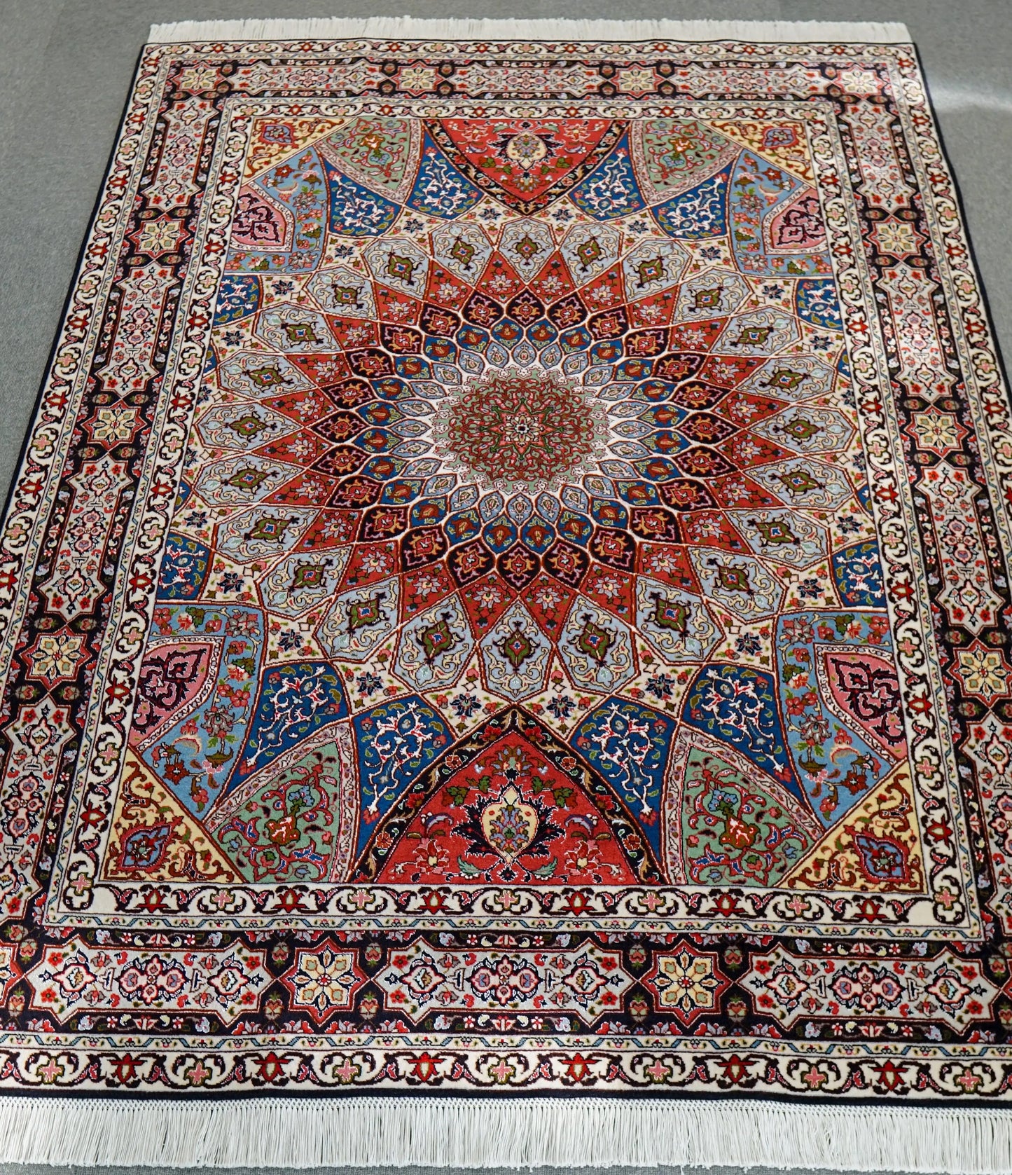 208×155cm【ペルシャ手織り絨毯】 Decorworks