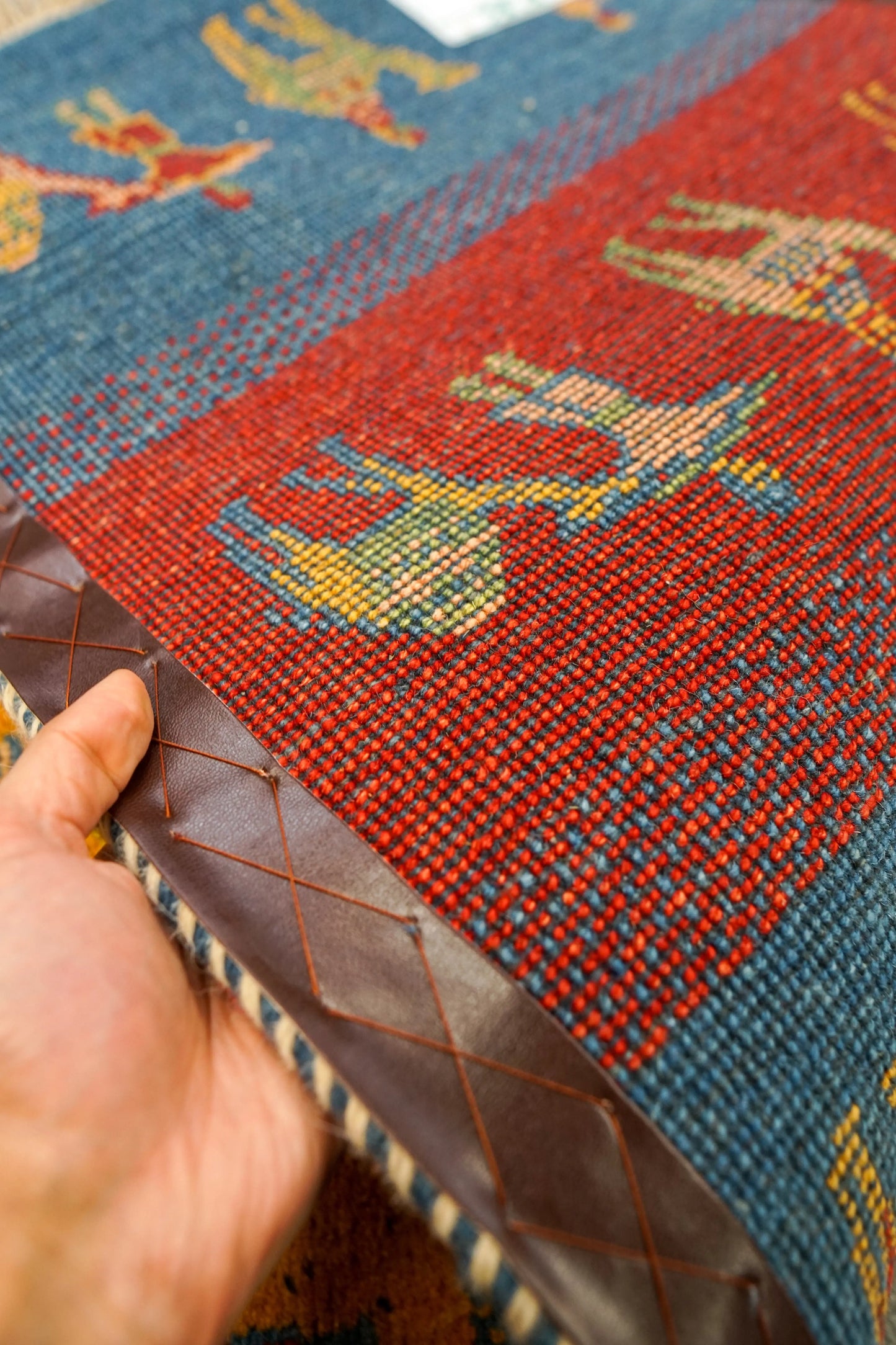 189×56cm ペルシャ手織り ギャッベ ランナー - Decorworks