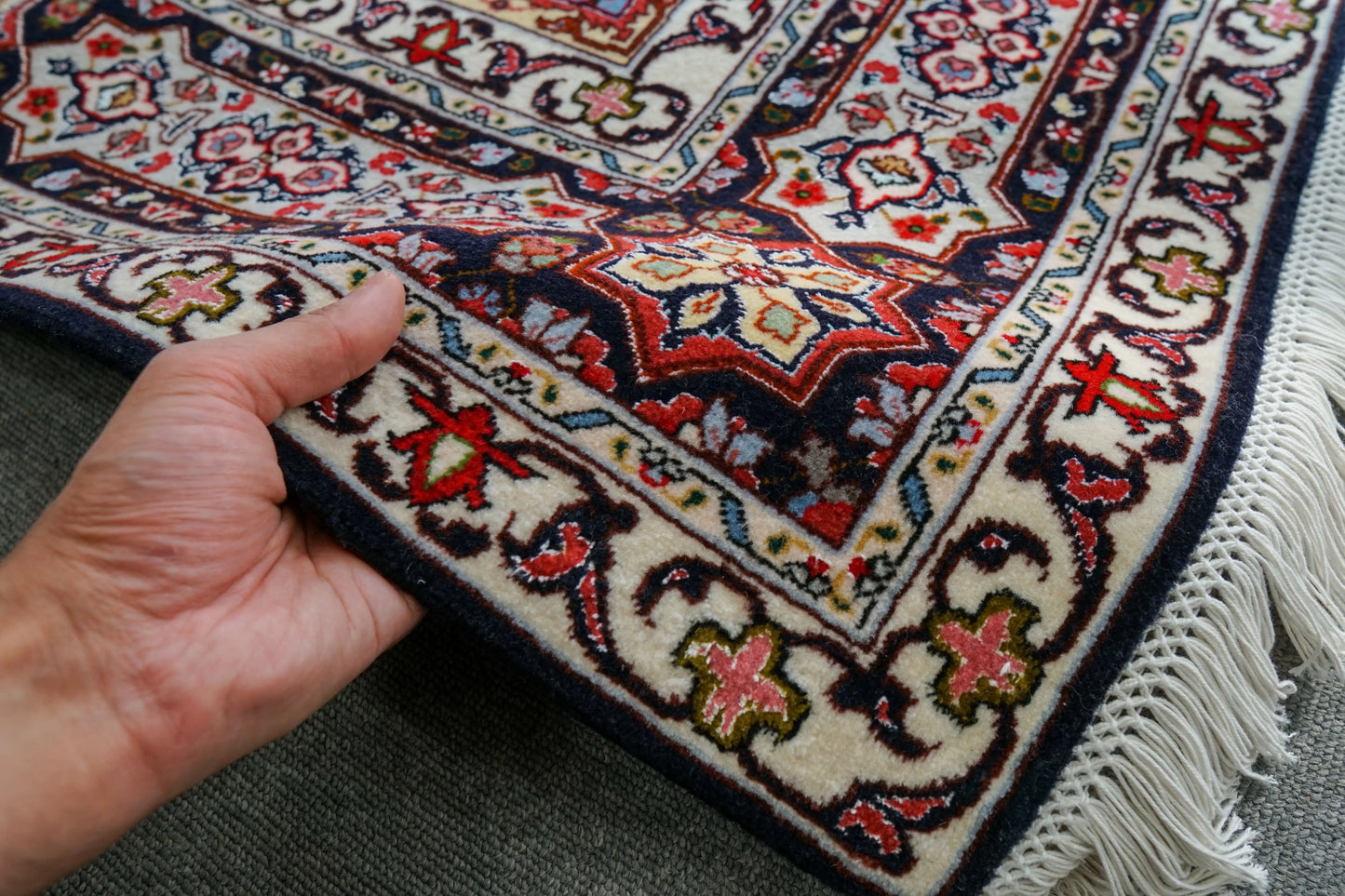 208×155cm【ペルシャ手織り絨毯】 Decorworks