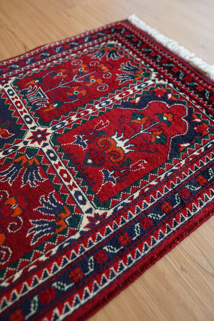 Collection アフガニスタン手織り絨毯 カールモハメディ 103×53cm, Decorworks