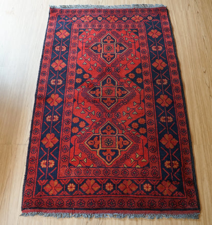 Collection 120×78cm アフガニスタン手織り絨毯 カールモハメディ