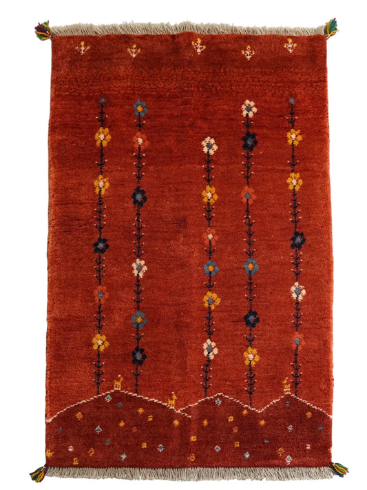 120×80cm ペルシャ手織りギャッベ - Decorworks
