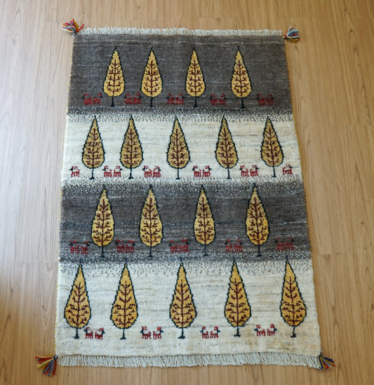 ペルシャ ギャッベ 124×84cm Decorworks
