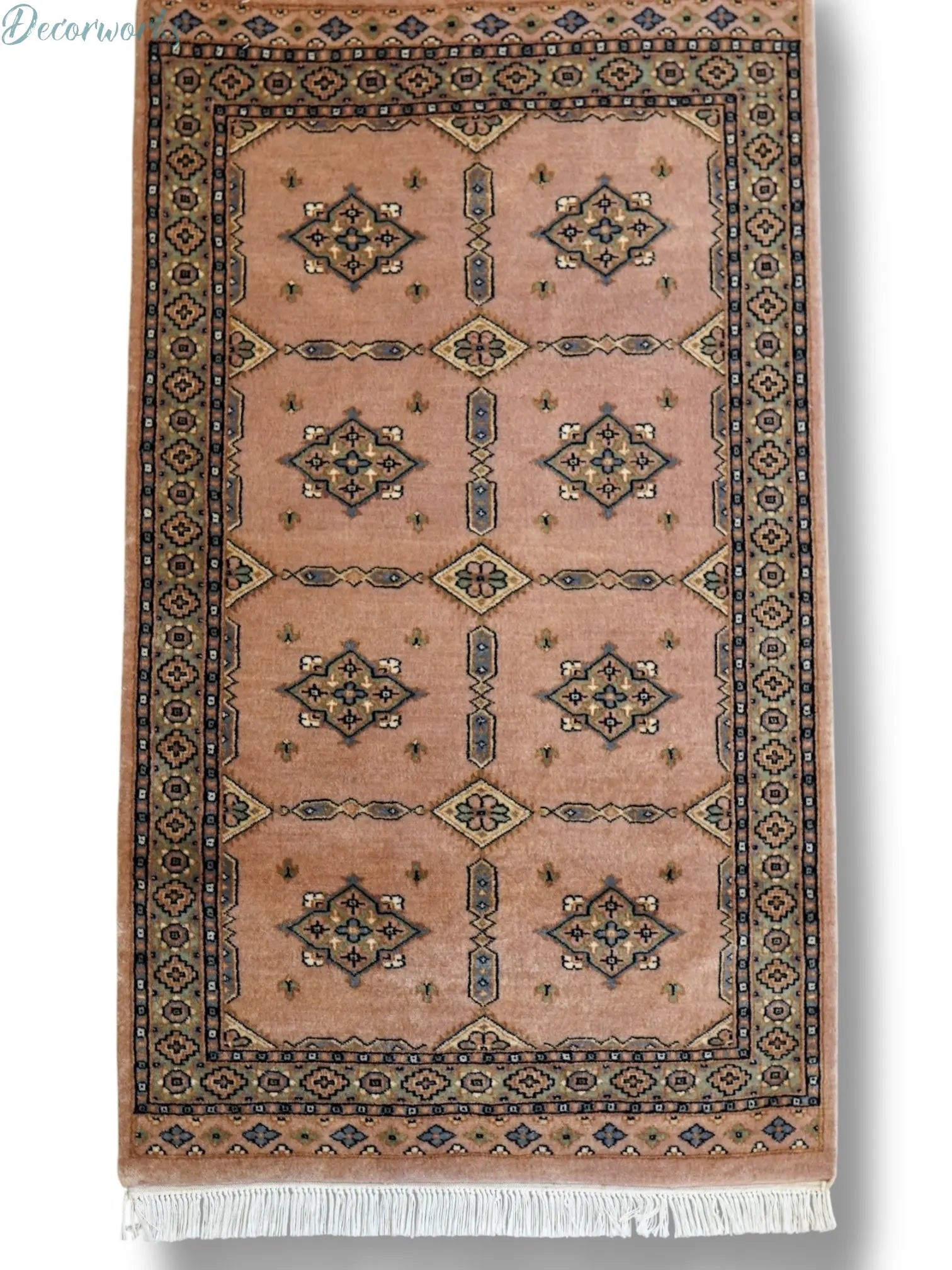 125×81cm パキスタン手織り絨毯 Decorworks