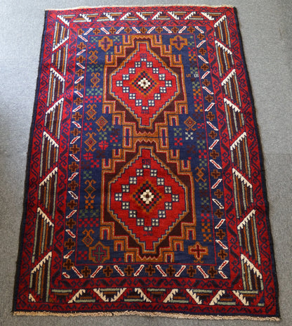 144×100cm   Persian Antique Baluch rug Decorworks