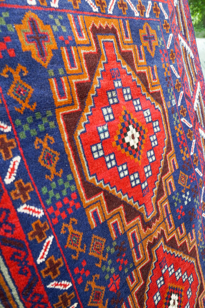 144×100cm   Persian Antique Baluch rug Decorworks