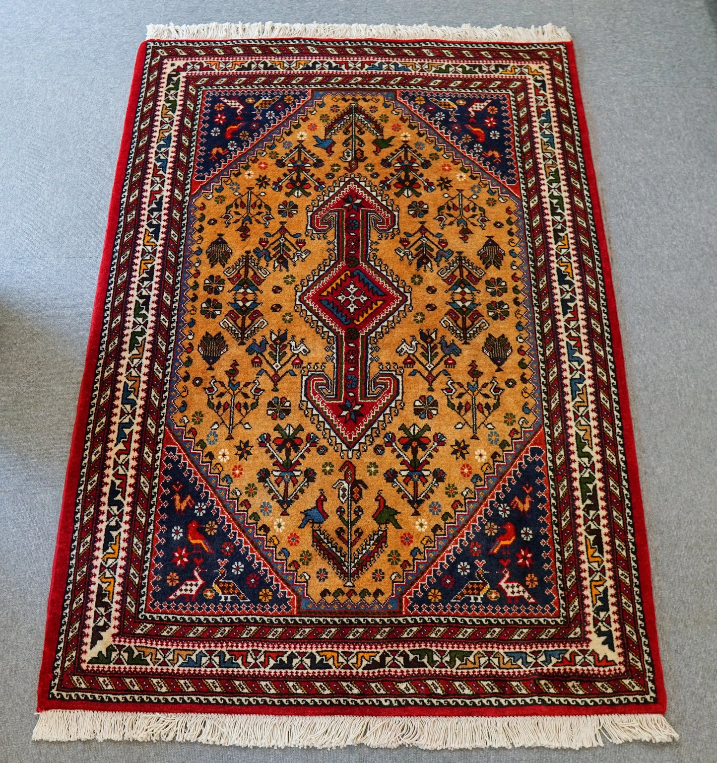 150×100cm　 ペルシャ絨毯 アバデ Decorworks