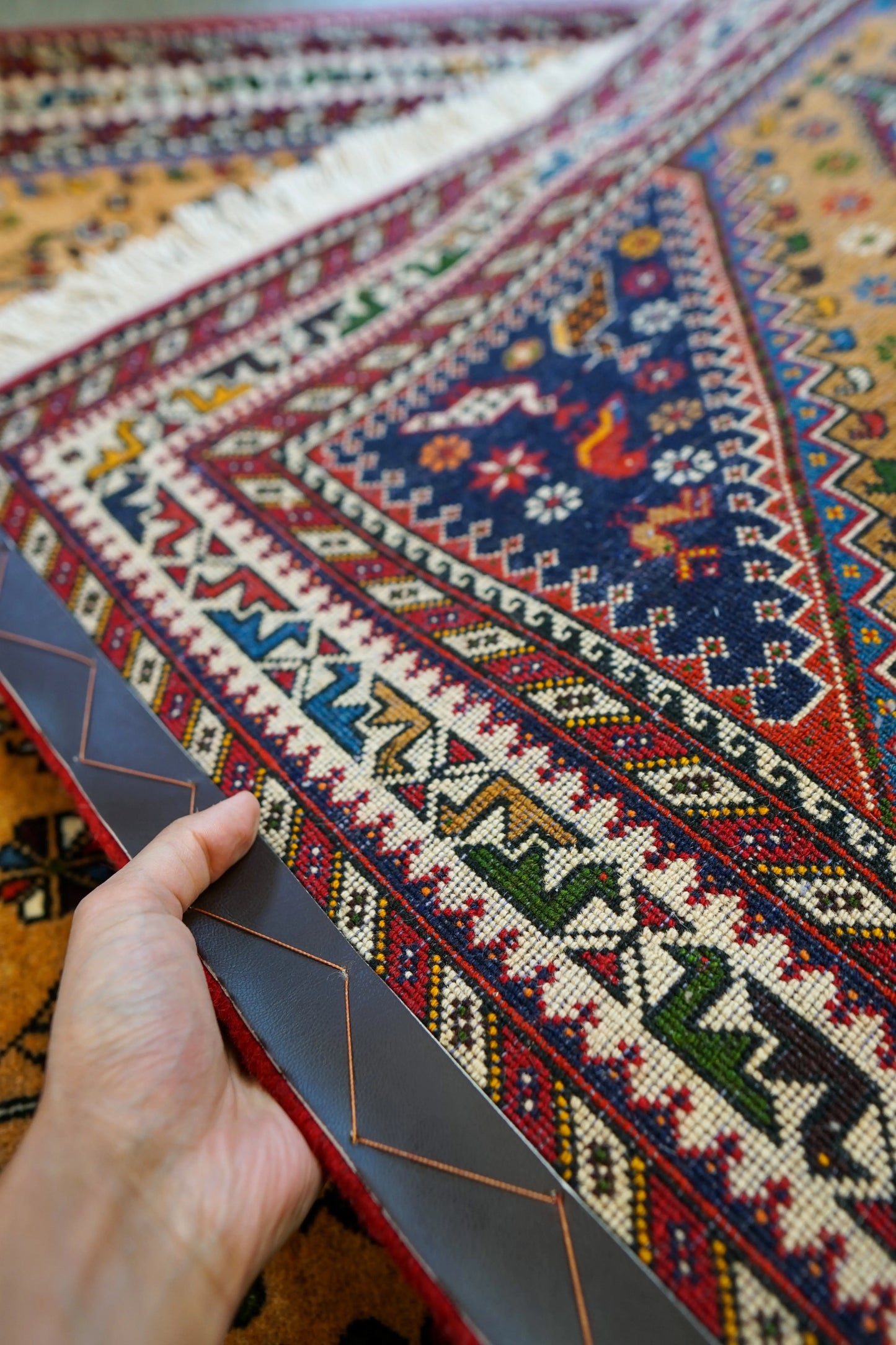 150×100cm　 ペルシャ絨毯 アバデ Decorworks