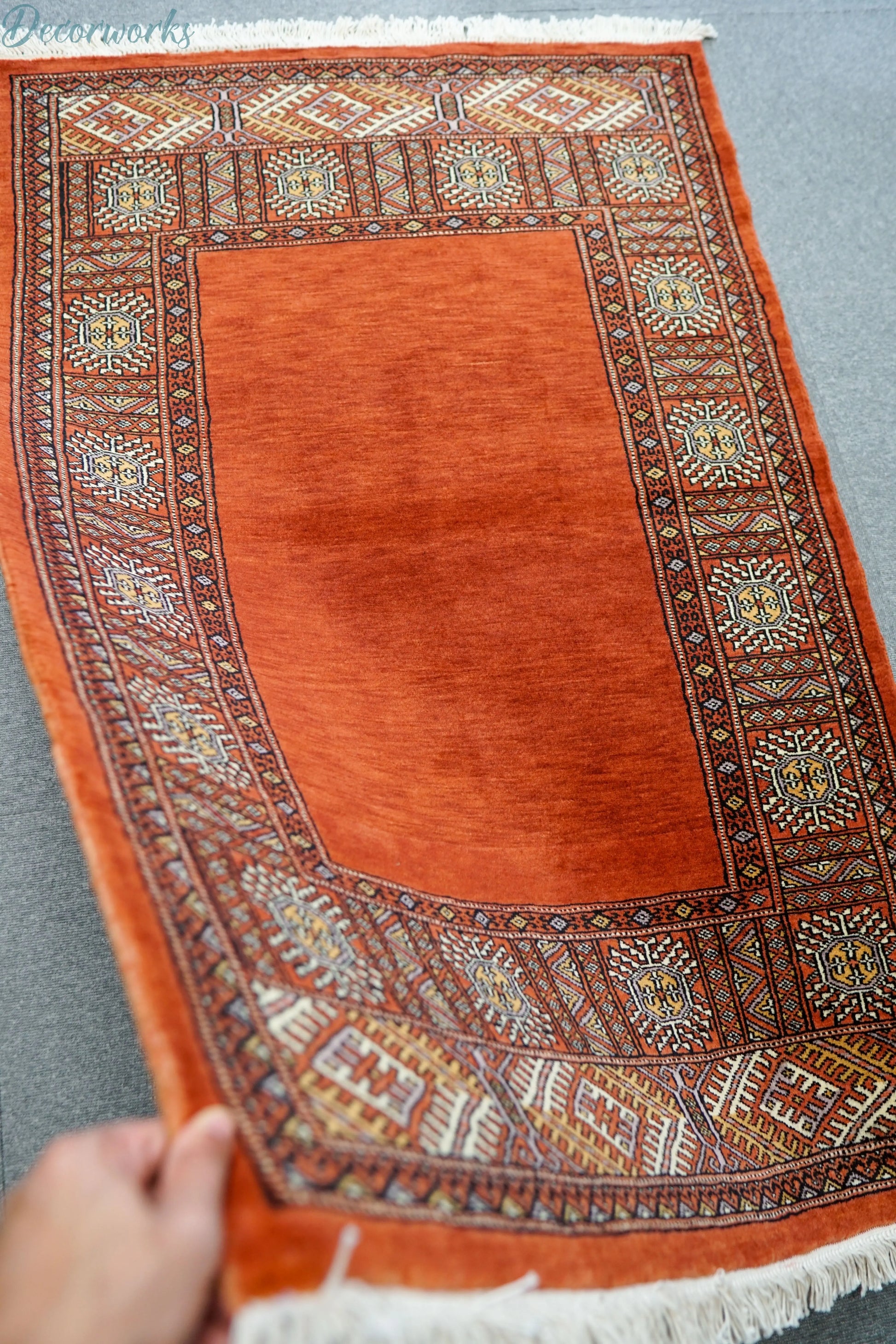 150×95cm パキスタン手織り絨毯 Decorworks