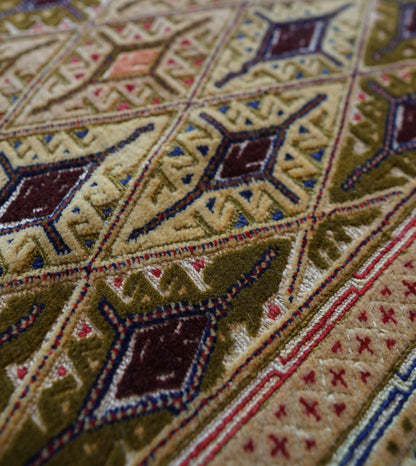 アフガン絨毯 マシュワニラグ キリム トライバルラグ151×122cm Decorworks
