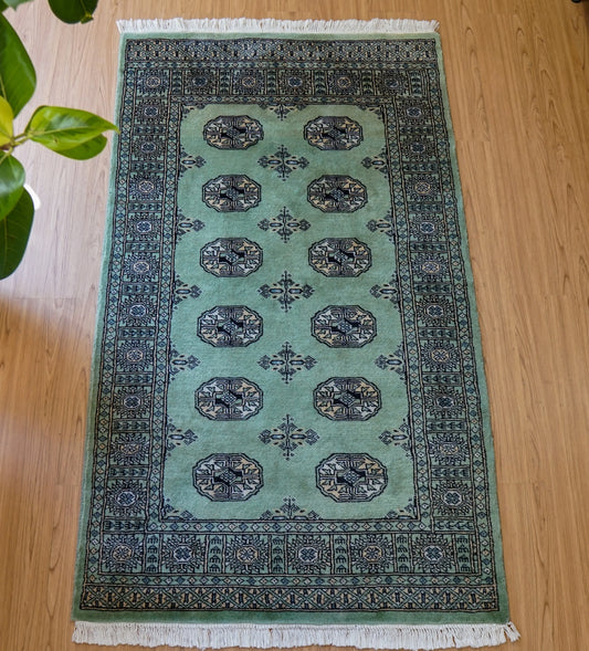 155×91cm トルクメン ボハララグ Decorworks