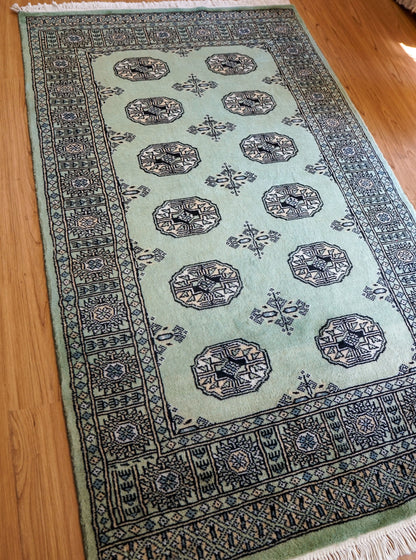 155×91cm トルクメン ボハララグ Decorworks