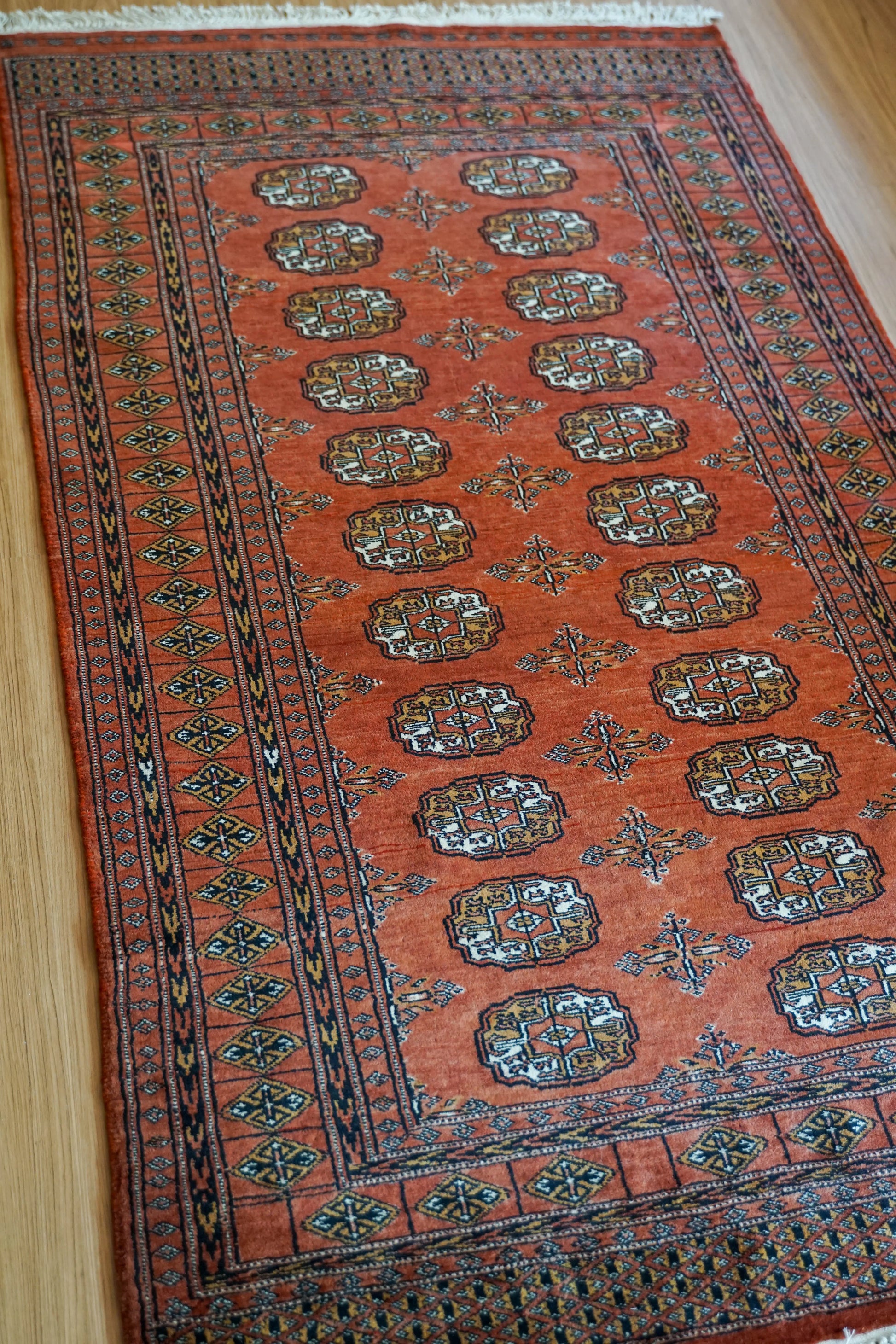 トルクメン ボハララグ トライバルラグ　ヴィンテージラグ 158×90cm Decorworks